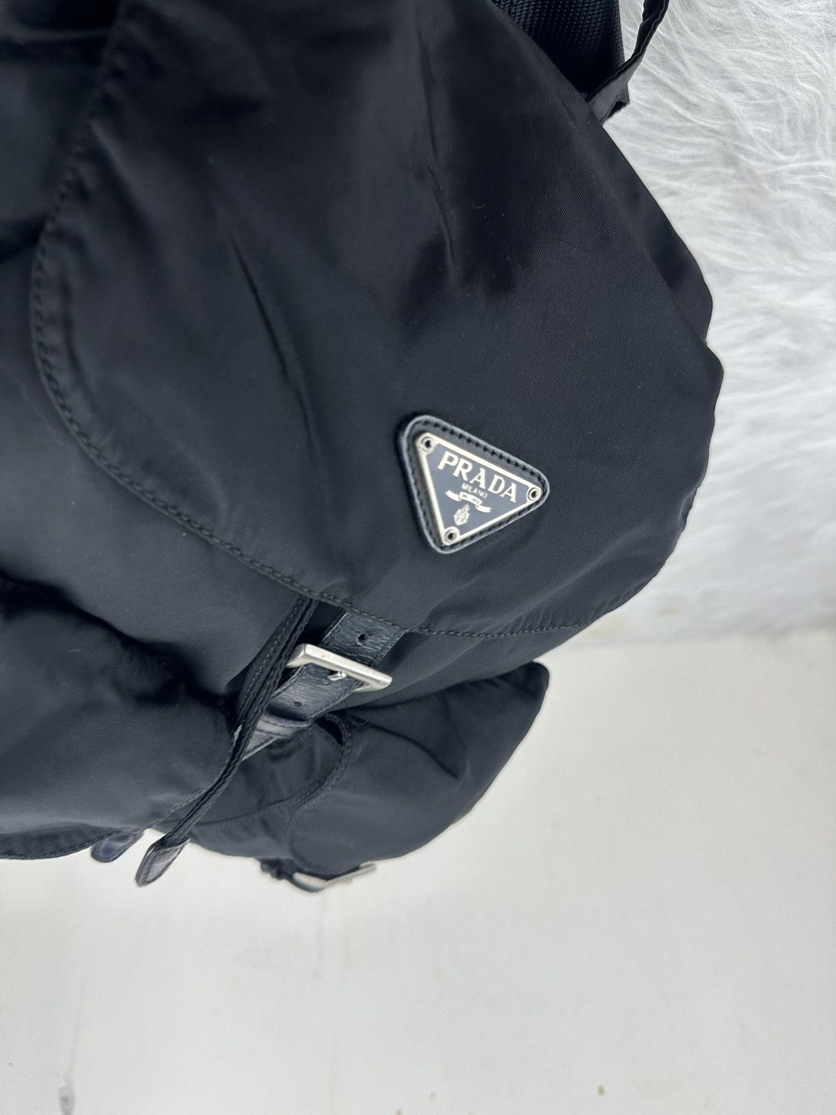 Prada Prada Nylon Vintage Backpack Size ONE SIZE - 11 Thumbnail