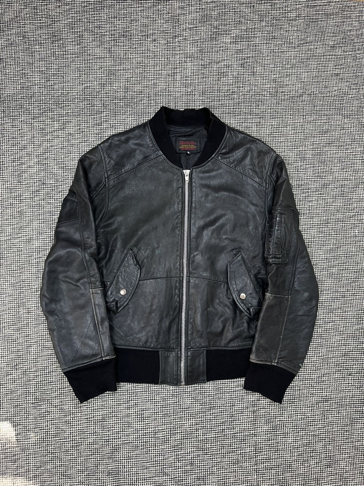 Pelechecoco Pelechecoco handmade reworked biker boxy leather jacket Size US XL / EU 56 / 4 - 2 Thumbnail