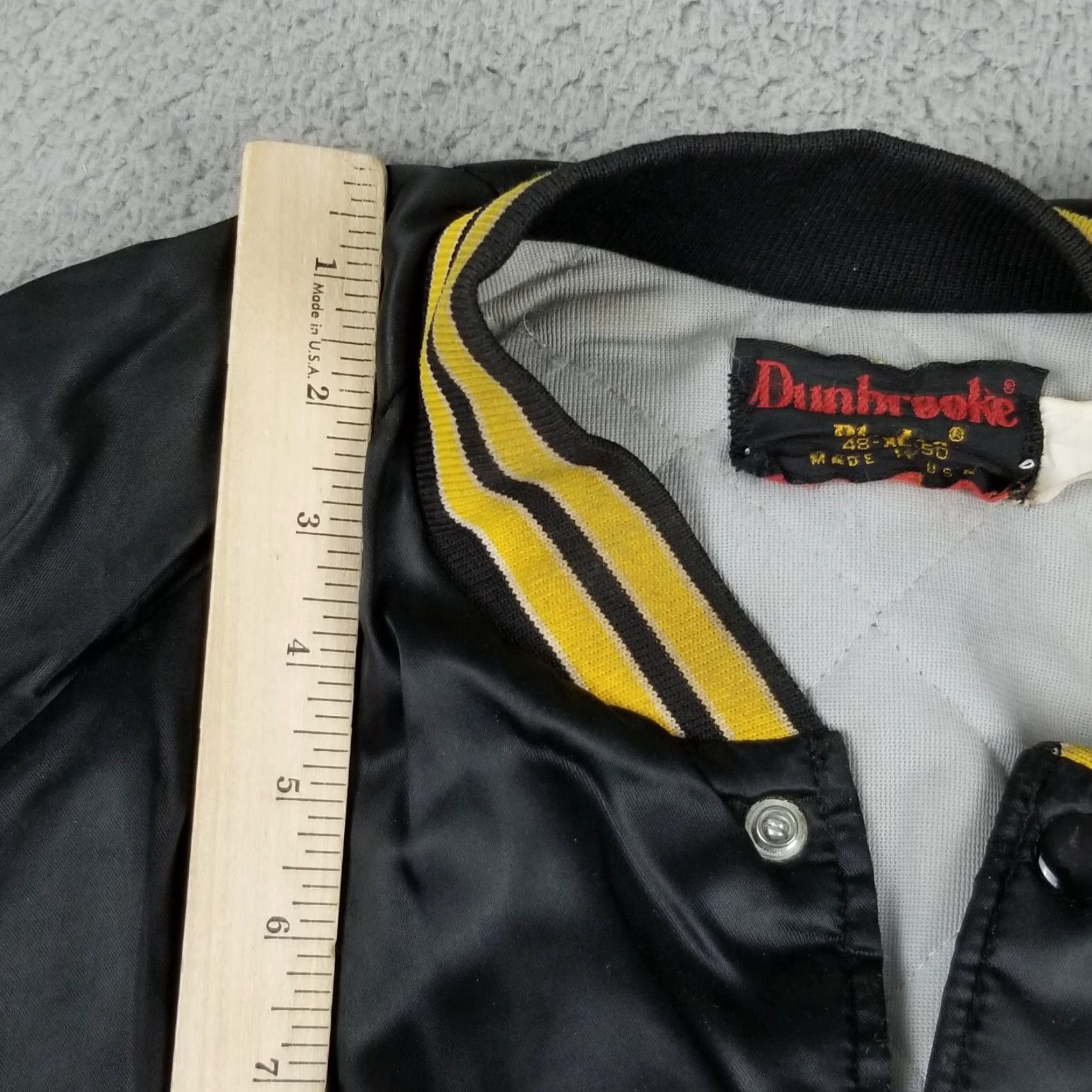 Vintage Vintage Satin Bomber Jacket Men XL CBC Machine Tech Cell Blood Count Machinists Size US XL / EU 56 / 4 - 6 Thumbnail