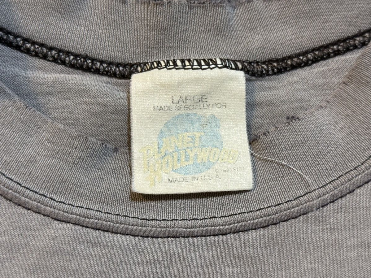 Vintage Perfect Fade Vintage 90s Planet Hollywood T Shirt Size US L / EU 52-54 / 3 - 3 Thumbnail