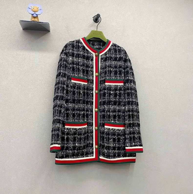Gucci Gucci Size 38 Black classic three-bar coat 2501-Nextarrow Size US XXS / EU 40 - 3 Thumbnail