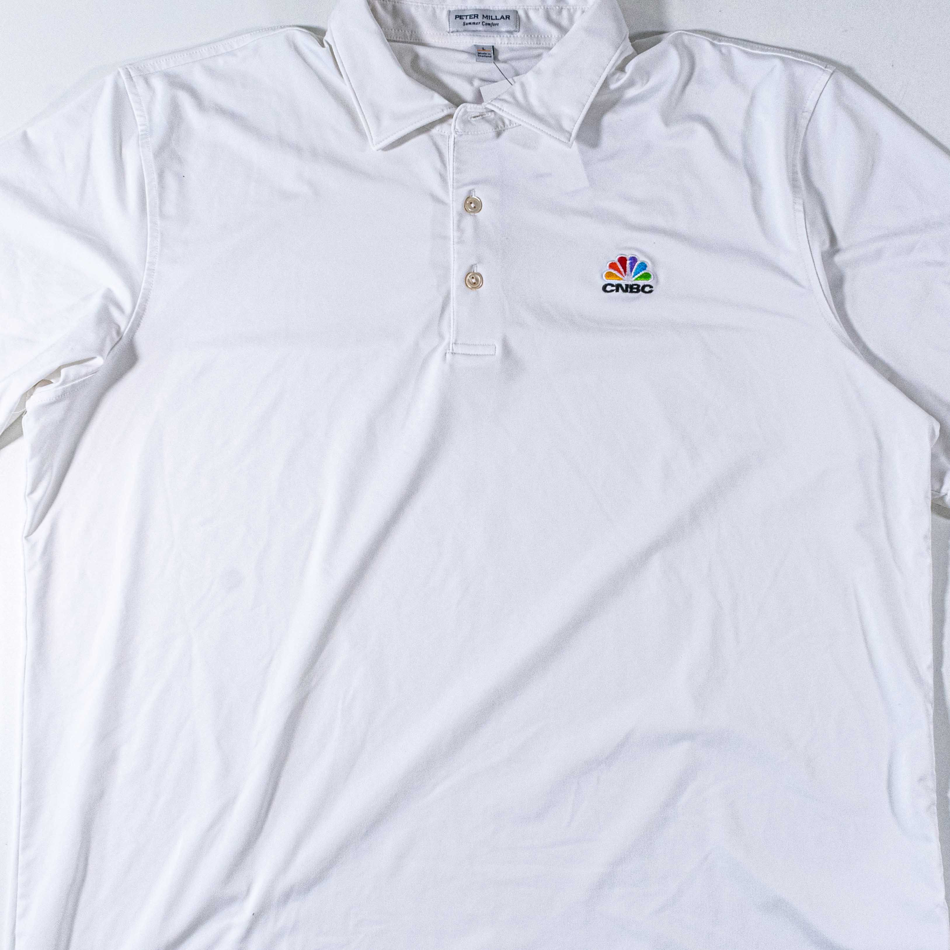 Peter Millar Peter Millar Summer Comfort CNBC Polo Shirt Performance Size US L / EU 52-54 / 3 - 3 Thumbnail