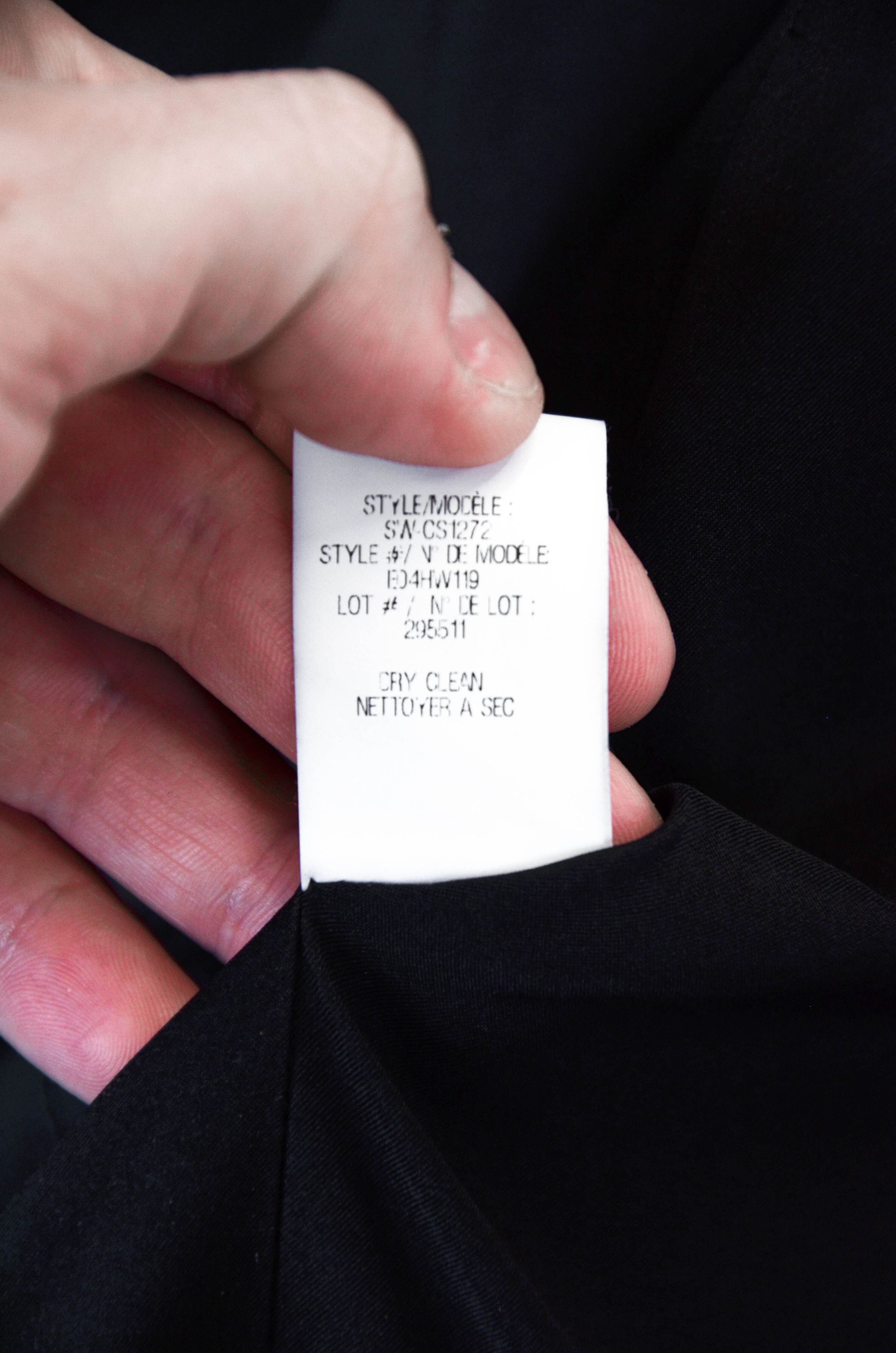 Helmut Lang Helmut Lang Tailored Black Blazer – Minimalism Jacket - S Size S / US 4 / IT 40 - 10 Thumbnail