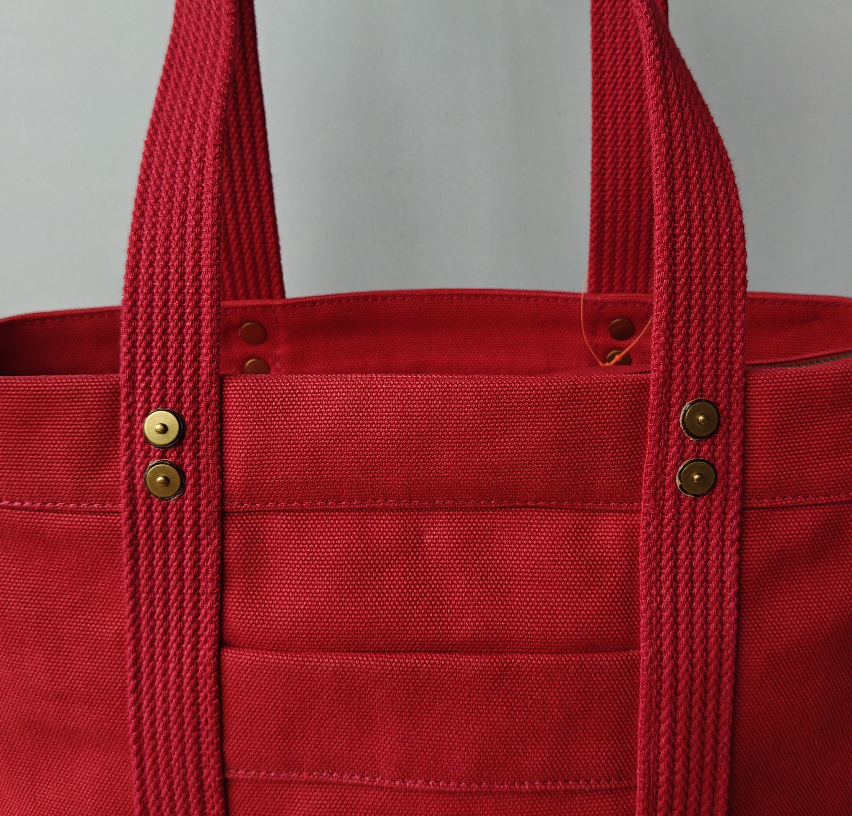 Polo Ralph Lauren Polo Ralph Lauren Canvas Medium Tote Free Shipping FTP/4015 Size ONE SIZE - 5 Thumbnail