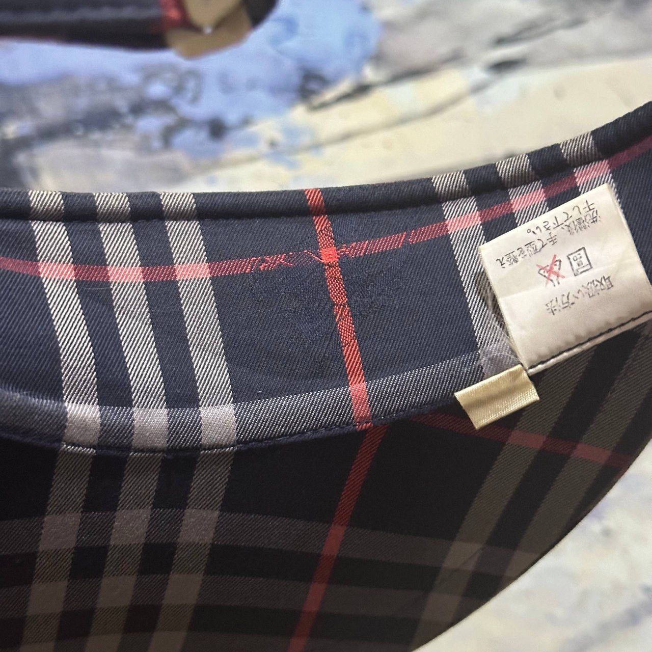Burberry Vintage Burberry Nova Check Golf Visor Cap Size ONE SIZE - 10 Thumbnail