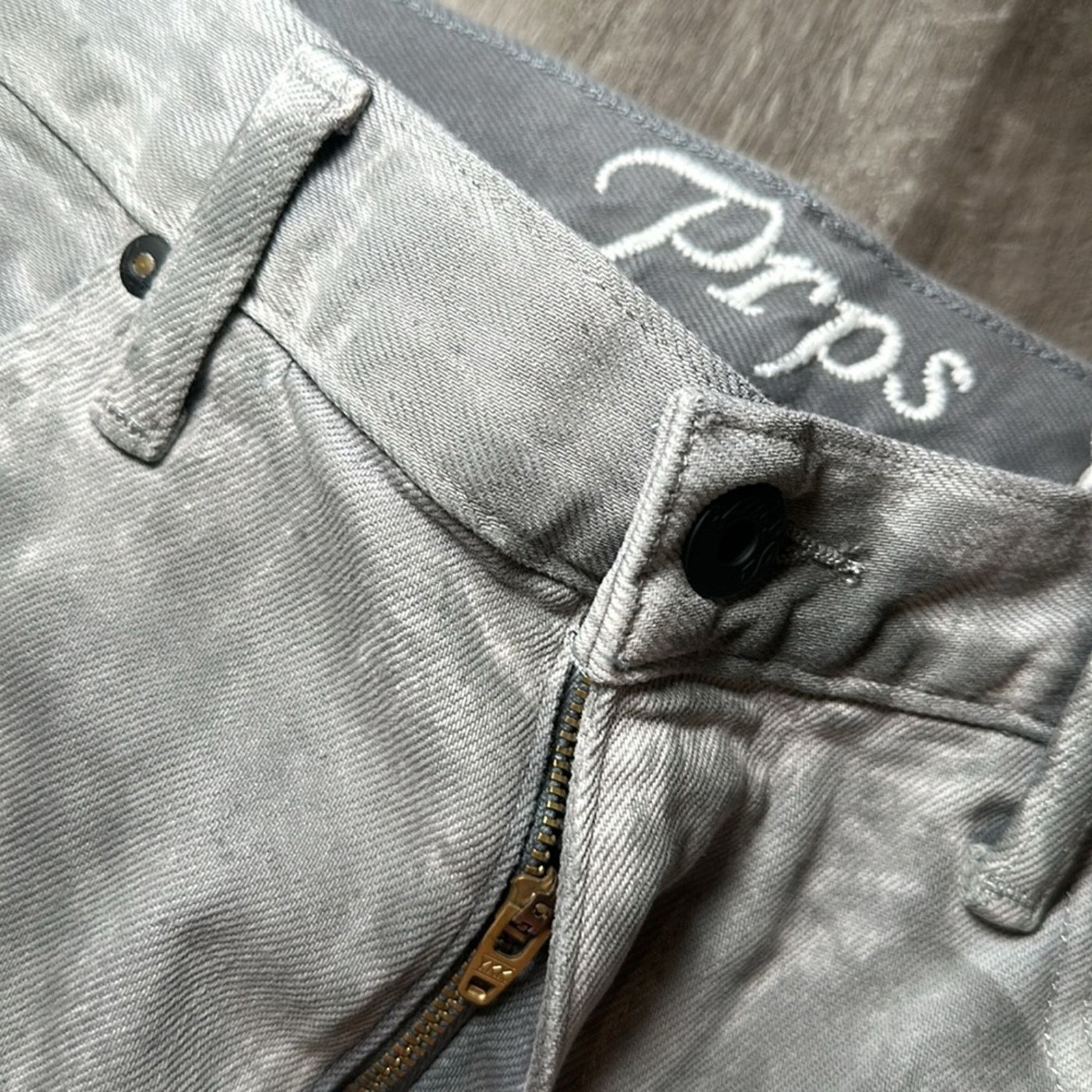 Prps PRPS Gray Washed Slim Jeans (NWOT) - 30 Size US 30 / EU 46 - 7 Thumbnail