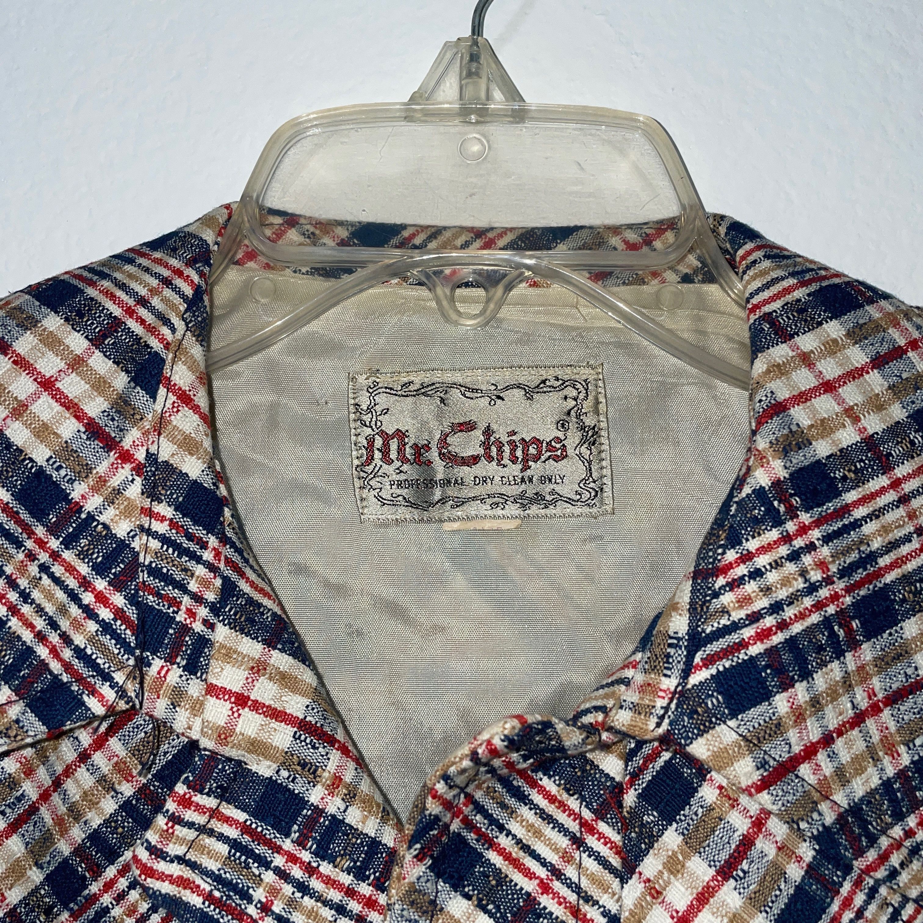 Other Mr. Chips vintage tailor made plaid wool suit jacket Size S / US 4 / IT 40 - 3 Thumbnail