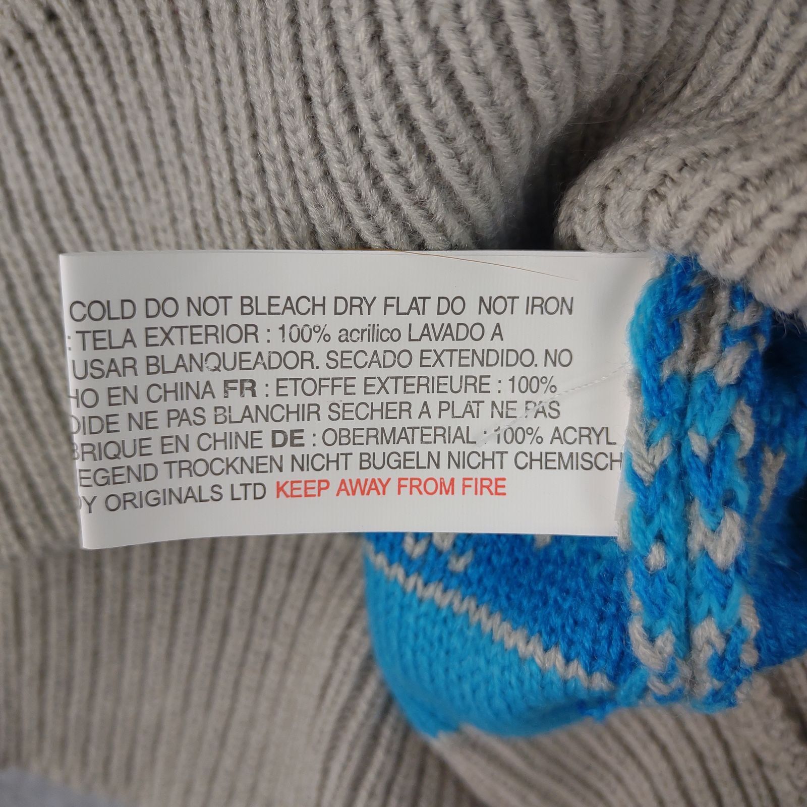 Other ROODY ORIGINALS Men's Fair Isle cbdMD CBD MD Winter Sweater Size US L / EU 52-54 / 3 - 7 Thumbnail