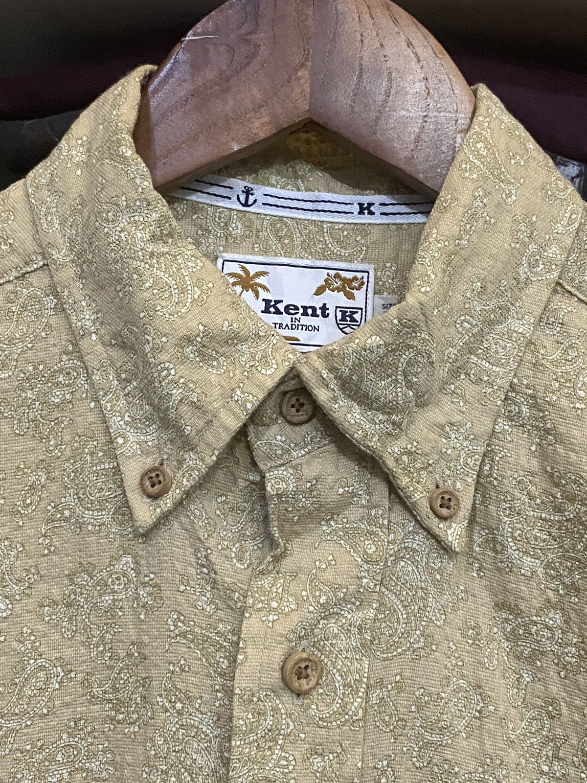 Kent & Curwen Kent Bandana Button Shirt Size US M / EU 48-50 / 2 - 8 Thumbnail