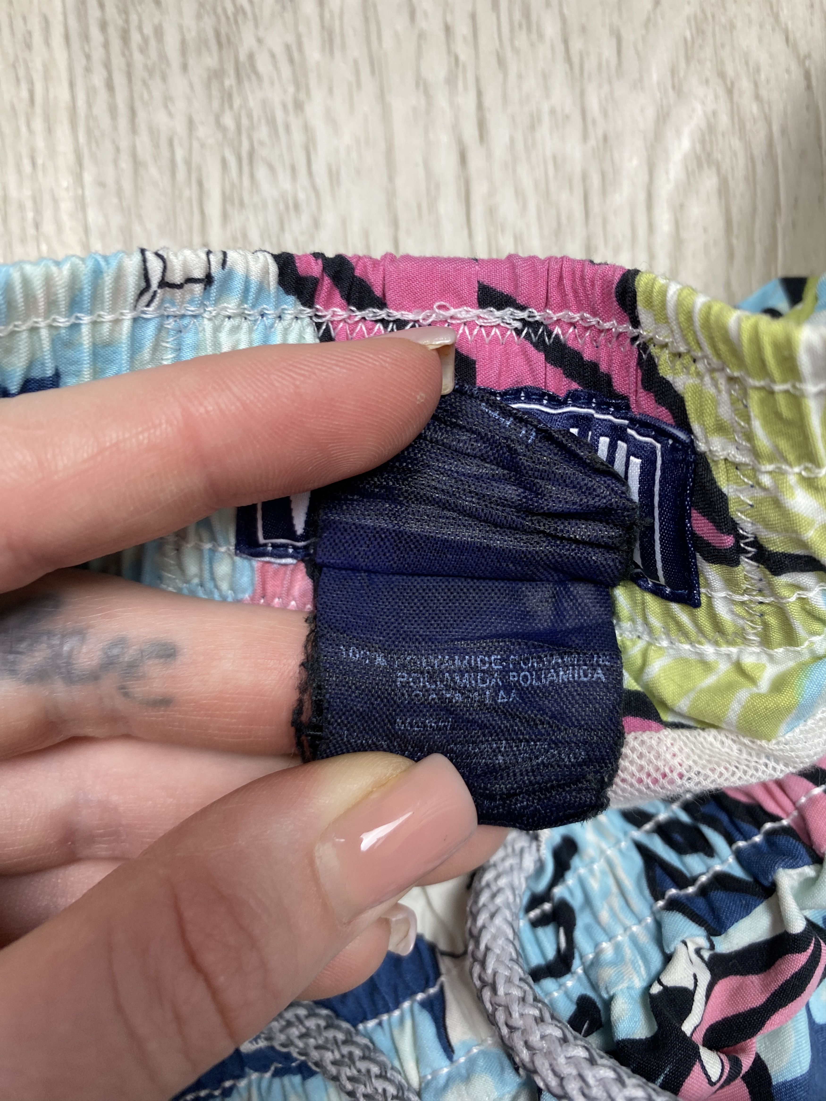 Vilebrequin × Vintage Vilebrequin Vintage Mens Nylon Swimming Shorts Y2K Size US 32 / EU 48 - 5 Thumbnail