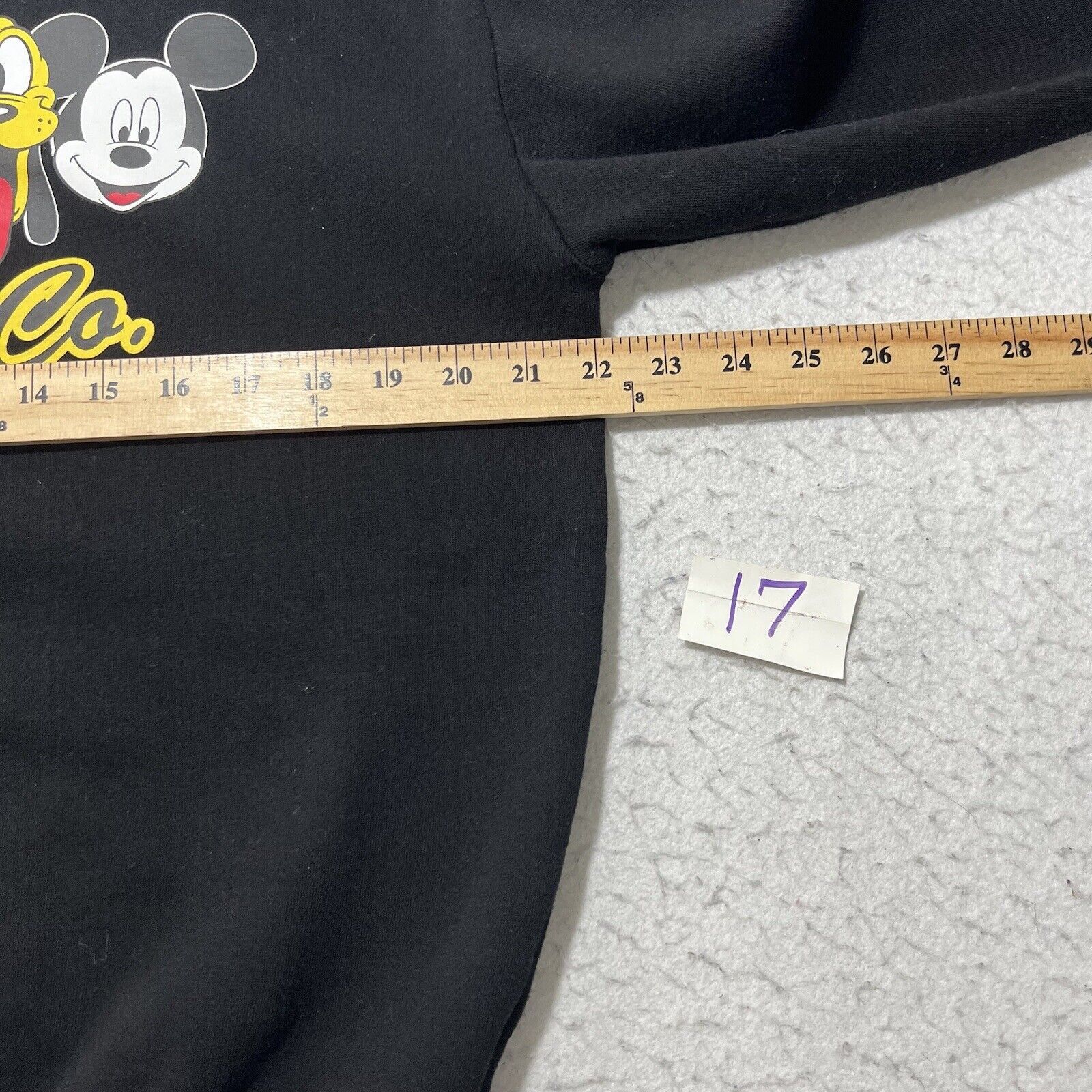 Mickey & Co. Mickey & Co Crewneck Fleece Pullover Black Disney Sweatshirt Size M / US 6-8 / IT 42-44 - 8 Thumbnail