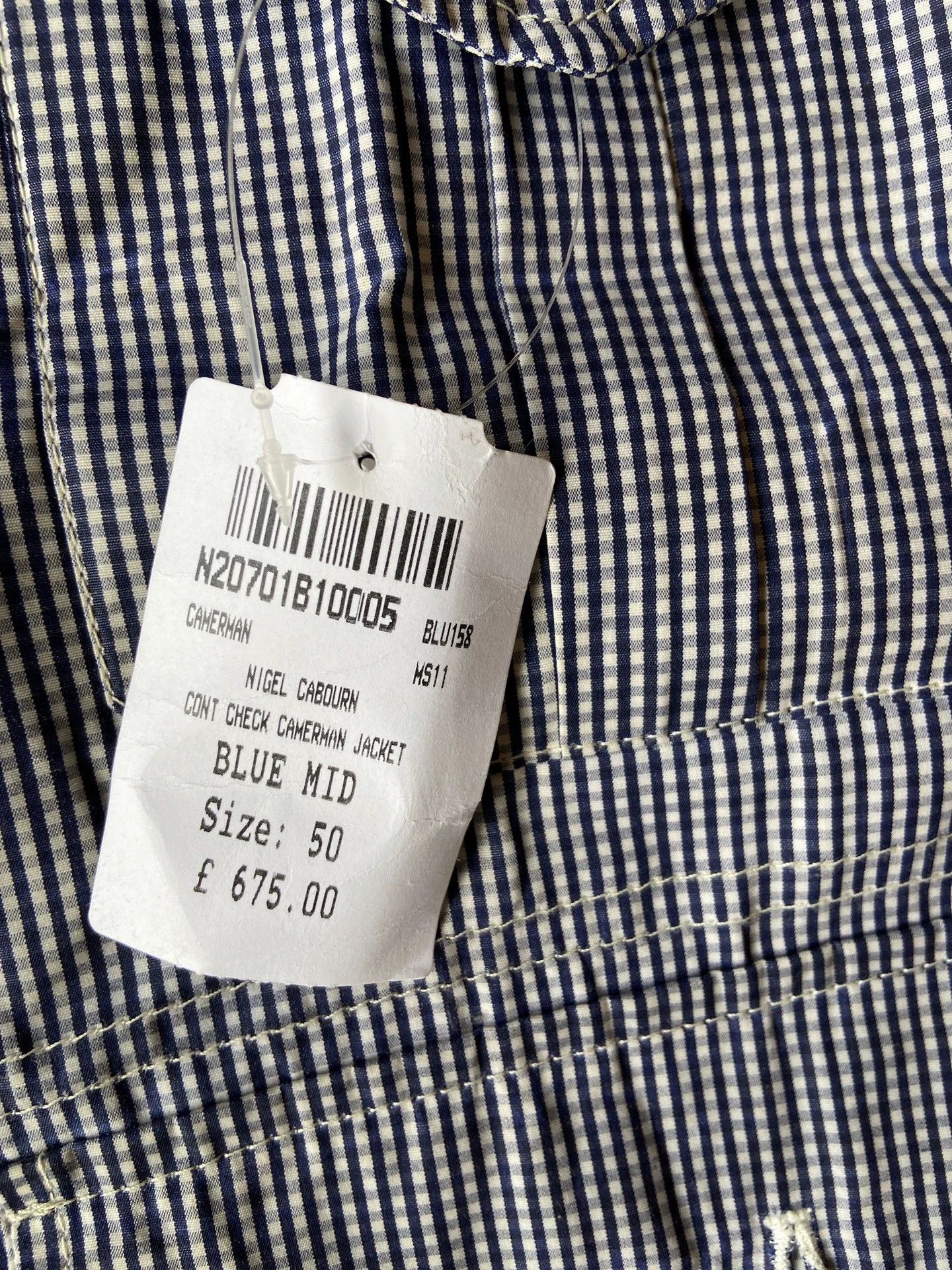 Nigel Cabourn NIGEL CABOURN Cameraman Waxed Cotton Jkt 9+ 50/L Size US M / EU 48-50 / 2 - 6 Thumbnail