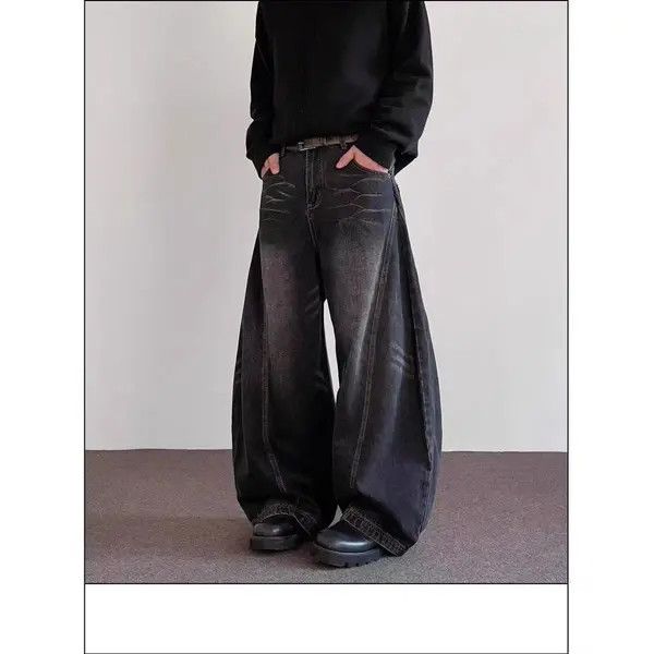 Vintage High street Y2K slouchy slouchy machete baggy jeans Size US 30 / EU 46 - 4 Thumbnail