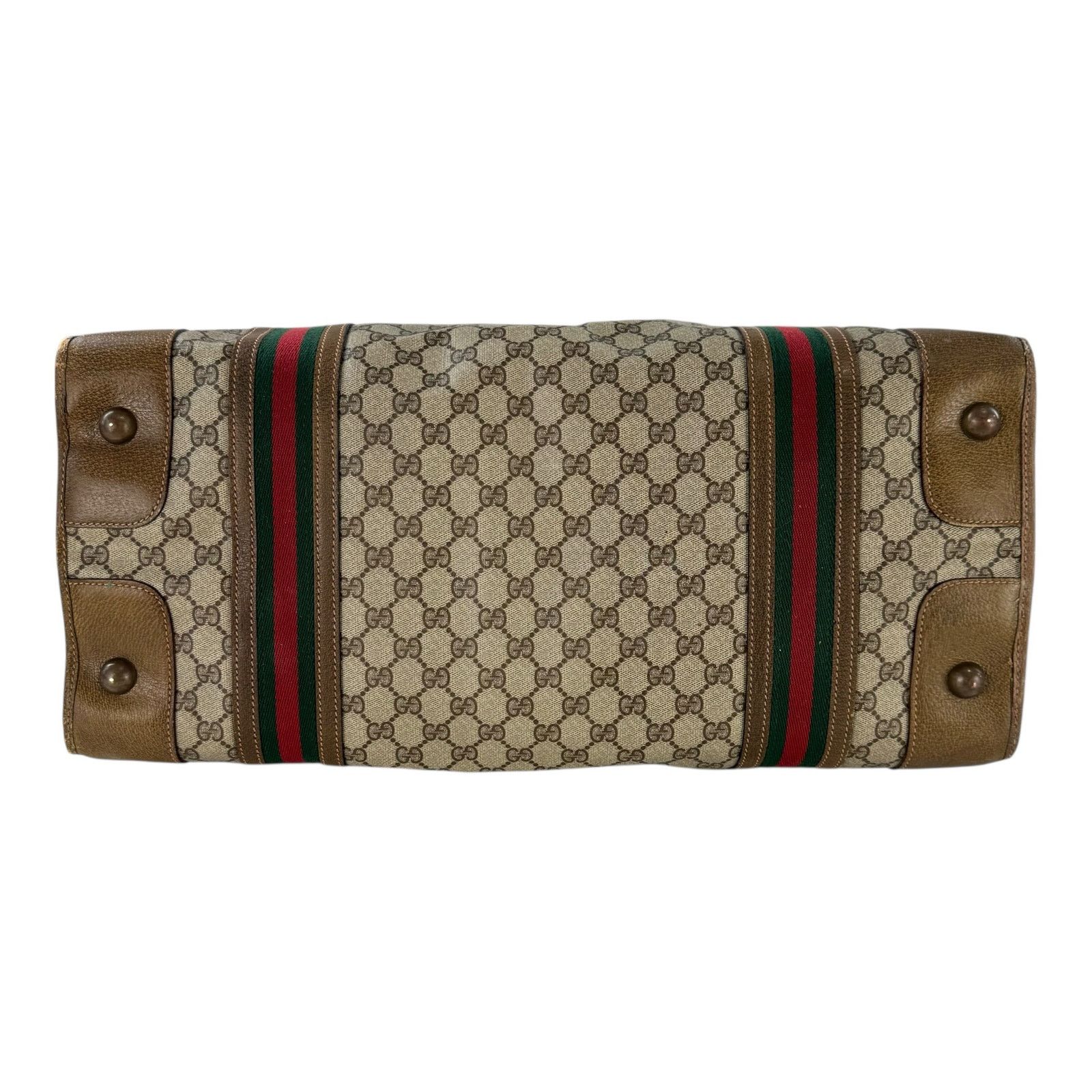Gucci Gucci Vintage Monogram Sherry Line Travel Bag Size ONE SIZE - 6 Thumbnail
