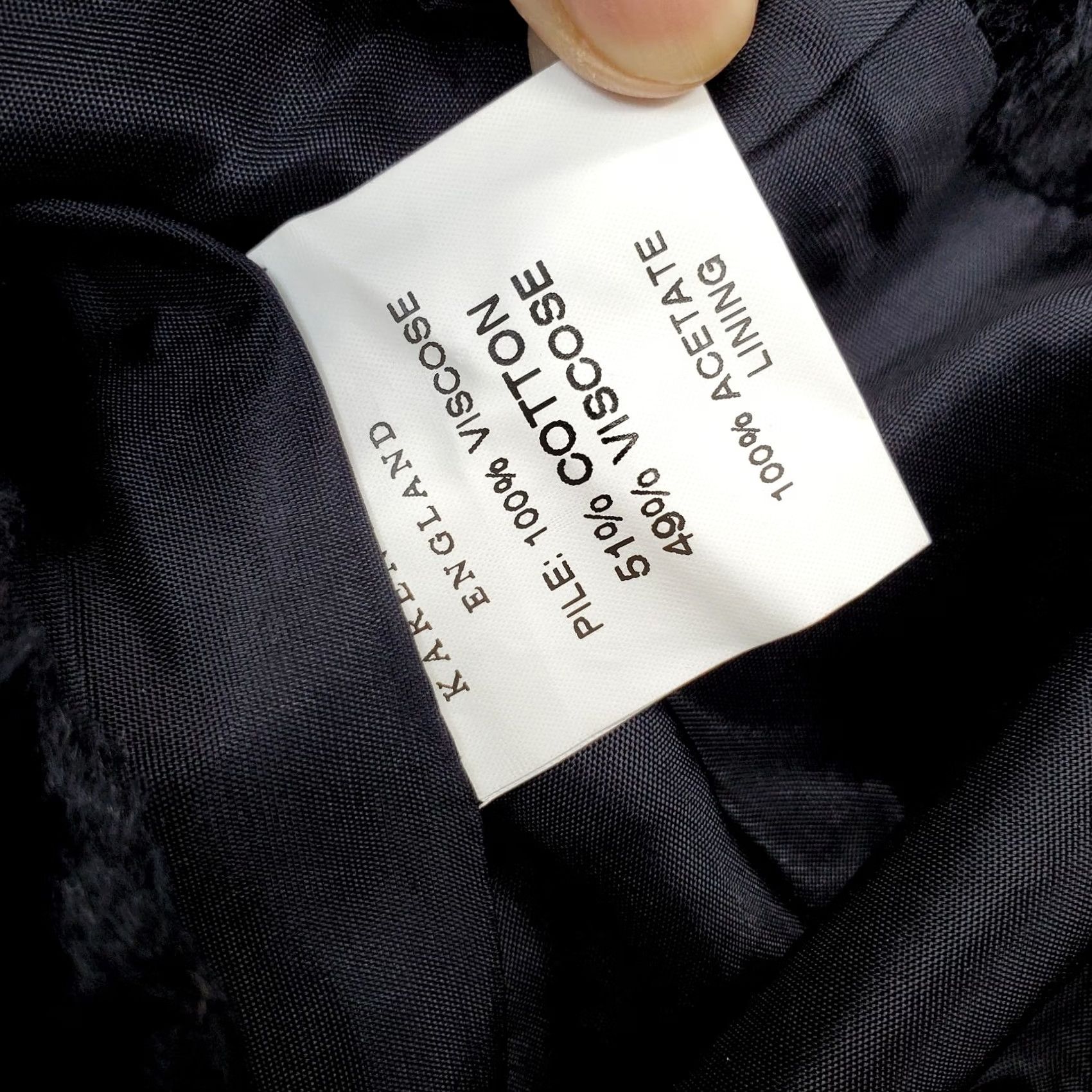 Karen Millen Karen Millen Mini Skirt Womens Size 10 Black Faux Fur Lined Low Waist Back Zip. Fashionable and trendy. Perfect for casual wear Size 32" / US 10 / IT 46 - 6 Thumbnail