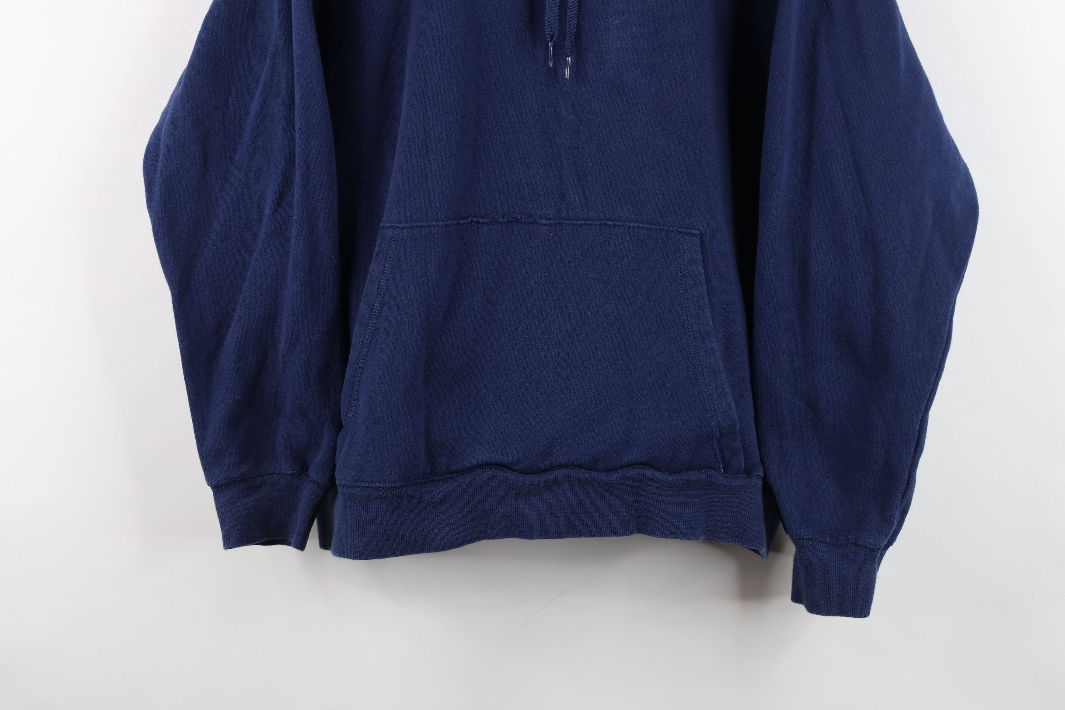 Starter Vintage Starter Classic Logo Hoodie Sweatshirt Navy Blue Size US L / EU 52-54 / 3 - 3 Thumbnail