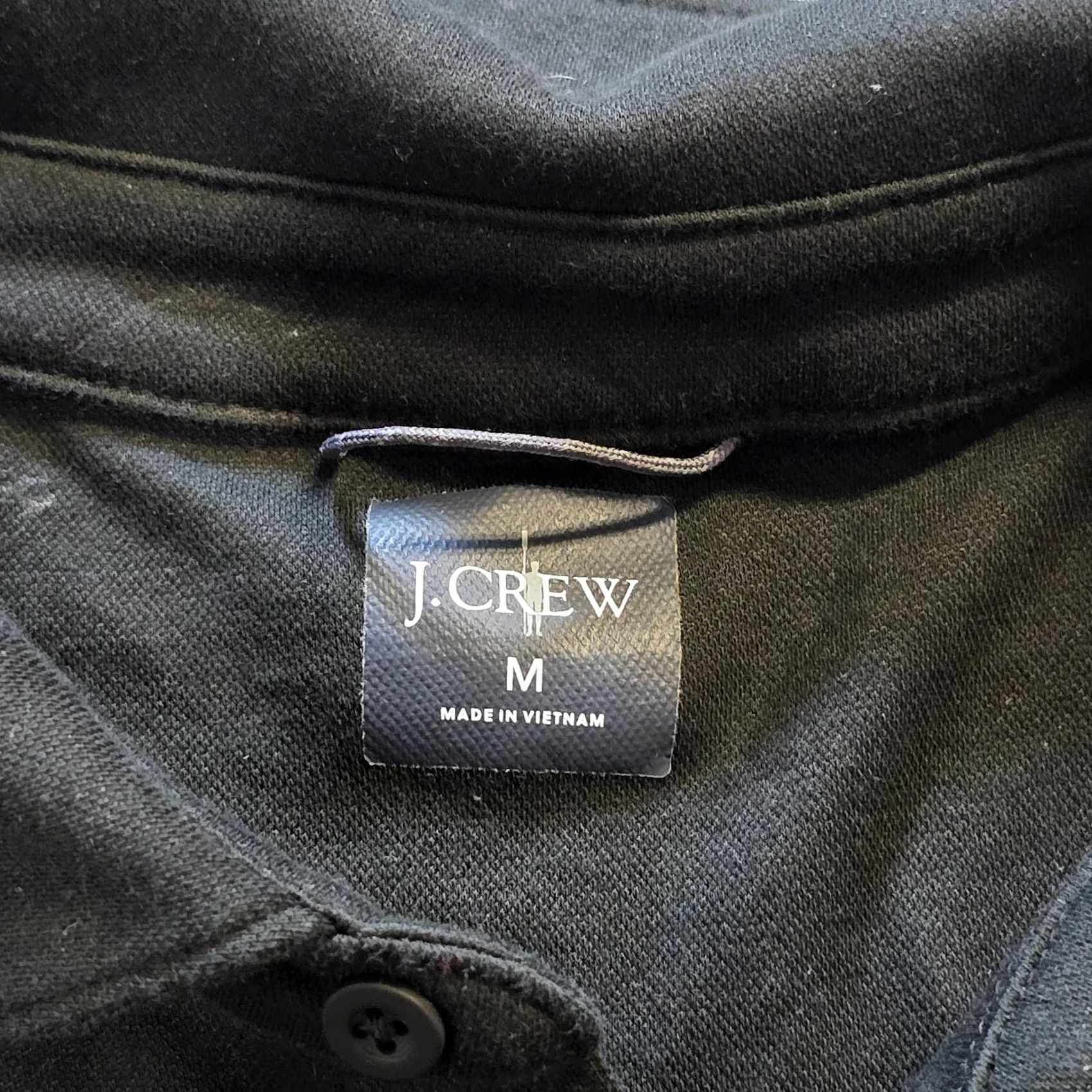 J.Crew J.CREW Shirt Mens Size M Black Polo Stretch Performance Golf Preppy Capsule Size US M / EU 48-50 / 2 - 4 Thumbnail