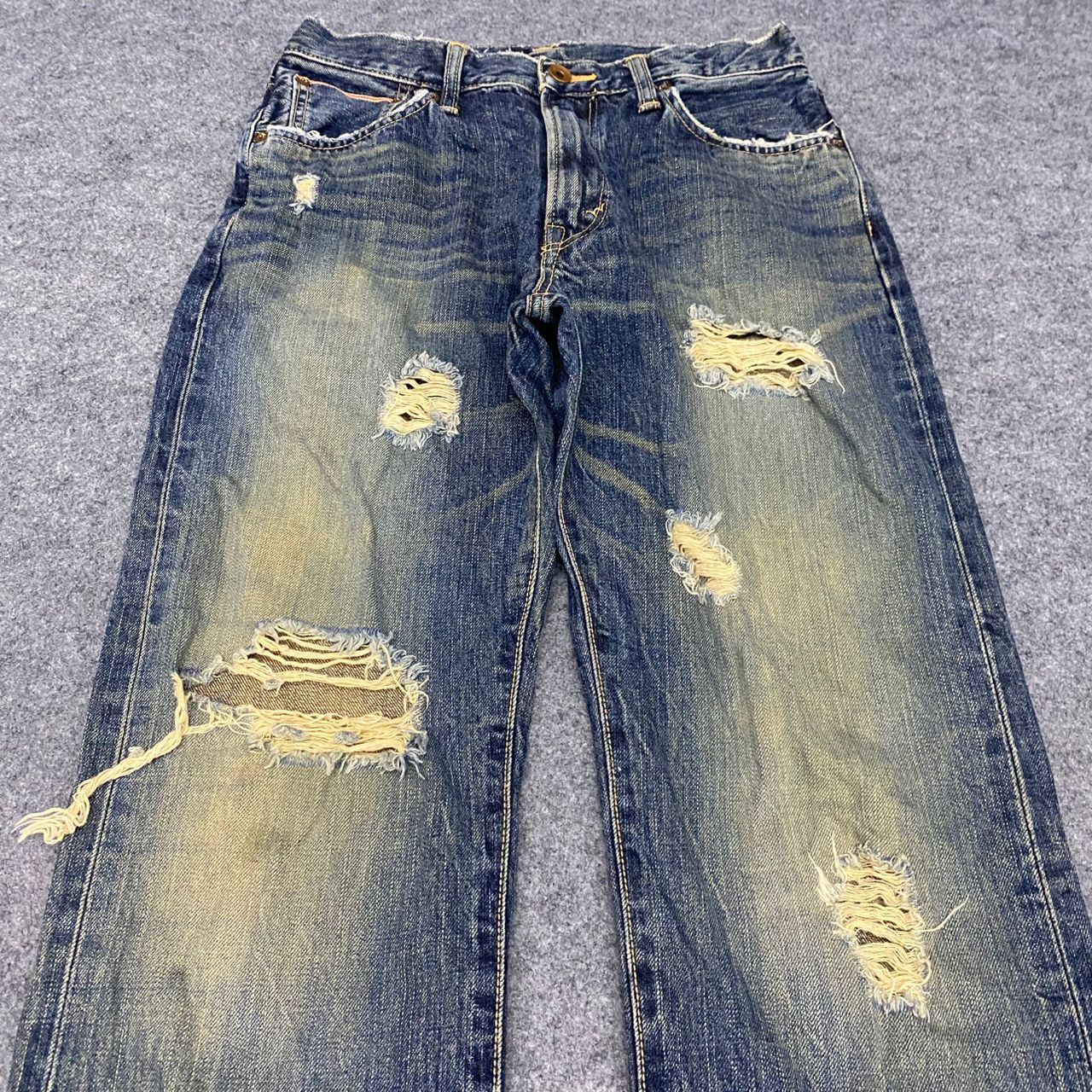 If Six Was Nine 💥Best Offer💥Vintage Edwin 505 Selvegde Distressed Denim Size US 28 / EU 44 - 15 Thumbnail