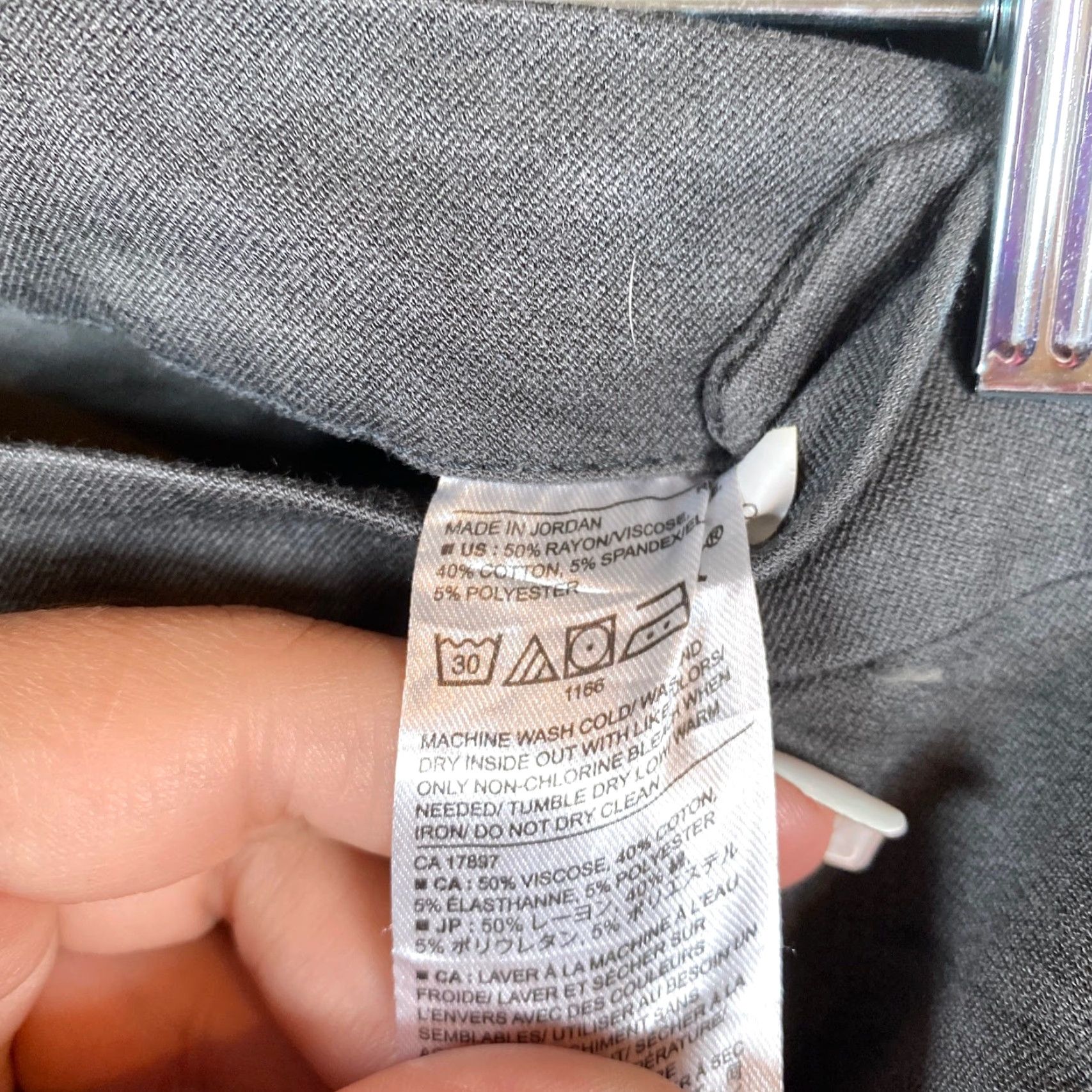 Banana Republic VINTAGE Banana Republic Women Pants Gray Curvy Devon Legging High Rise Stretch 10 Ban ana Republic Women Pants Gray High Rise Stretch 10 Size 24" / US 00 / IT 34 - 5 Thumbnail