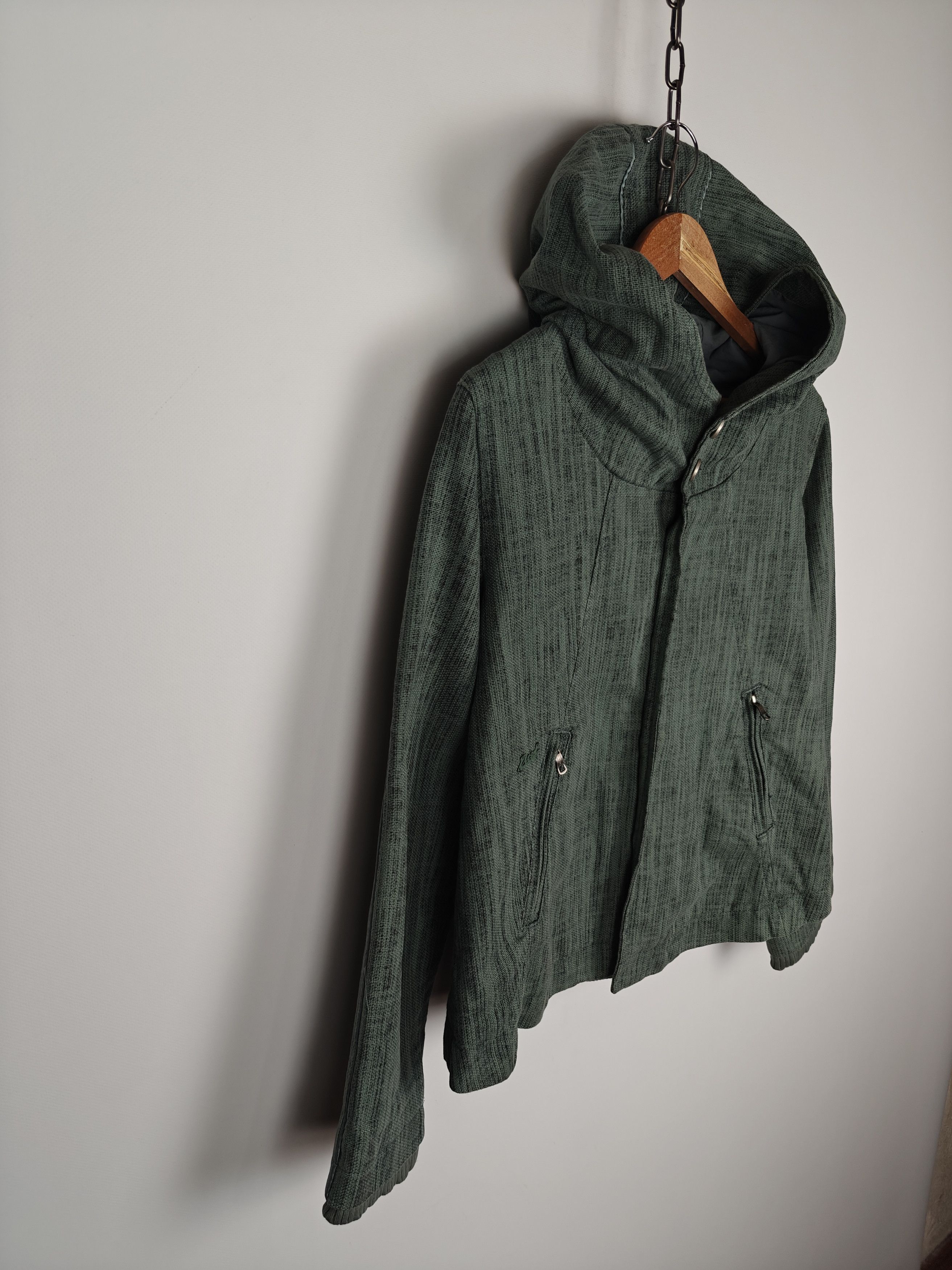 Diesel Diesel Hooded Jacket Green Design size M Size M / US 6-8 / IT 42-44 - 5 Thumbnail