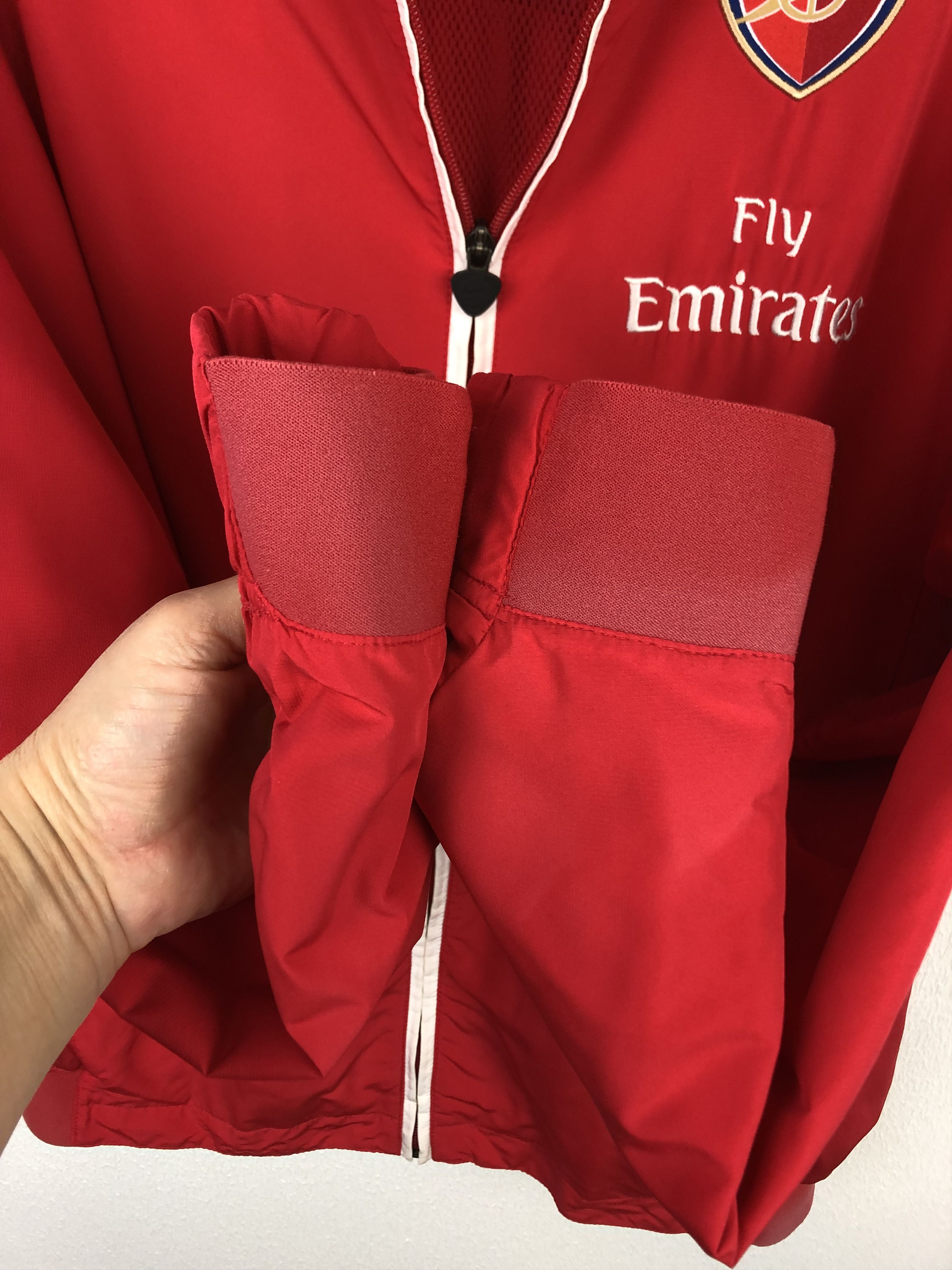 Nike Vintage Nike Arsenal Football Jacket Soccer Track Top Mens Size US L / EU 52-54 / 3 - 4 Thumbnail