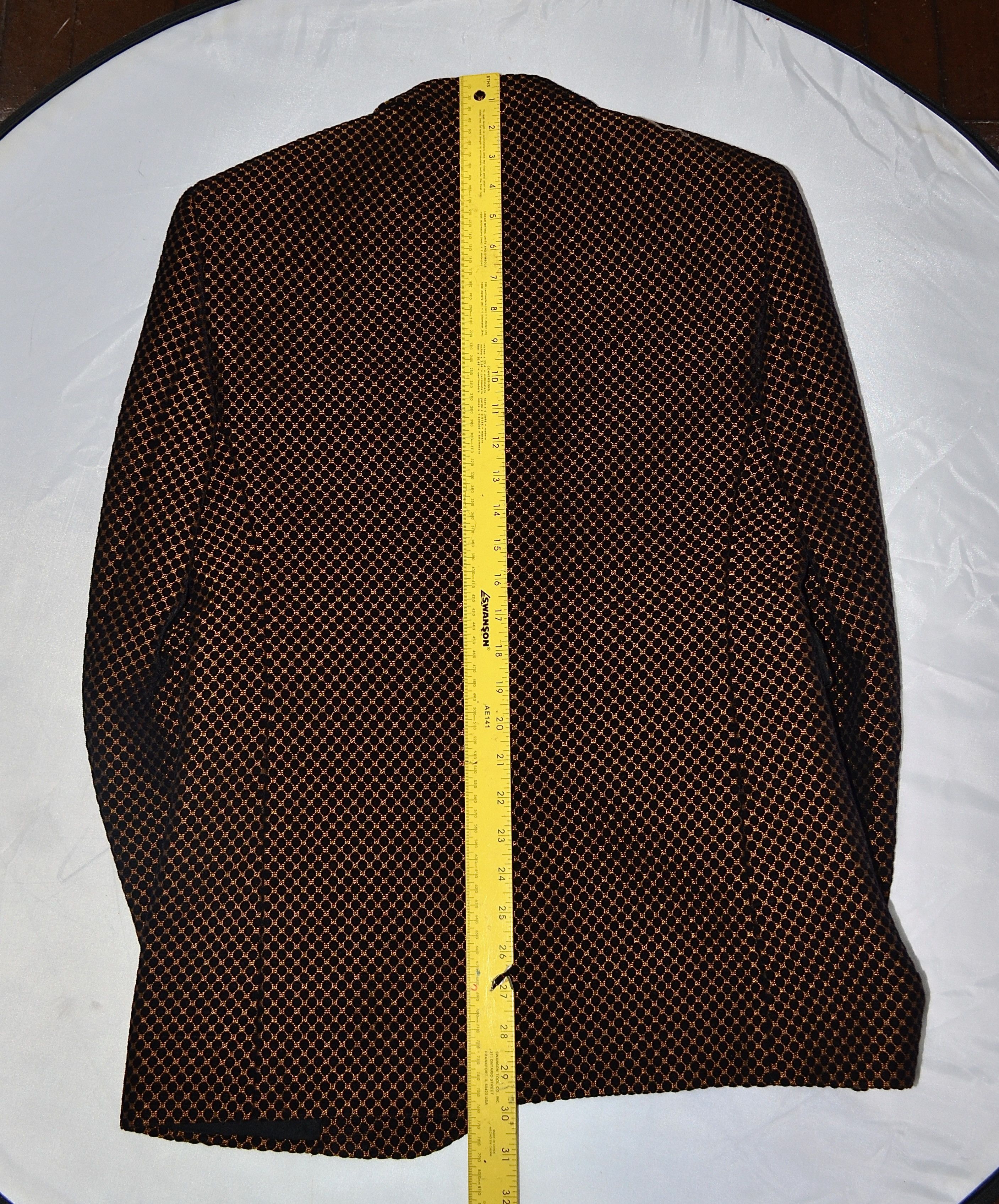 Saint Laurent Paris Saint Laurent Velvet Blazer - Gold detail - 48 - Like New Size US M / EU 48-50 / 2 - 6 Thumbnail