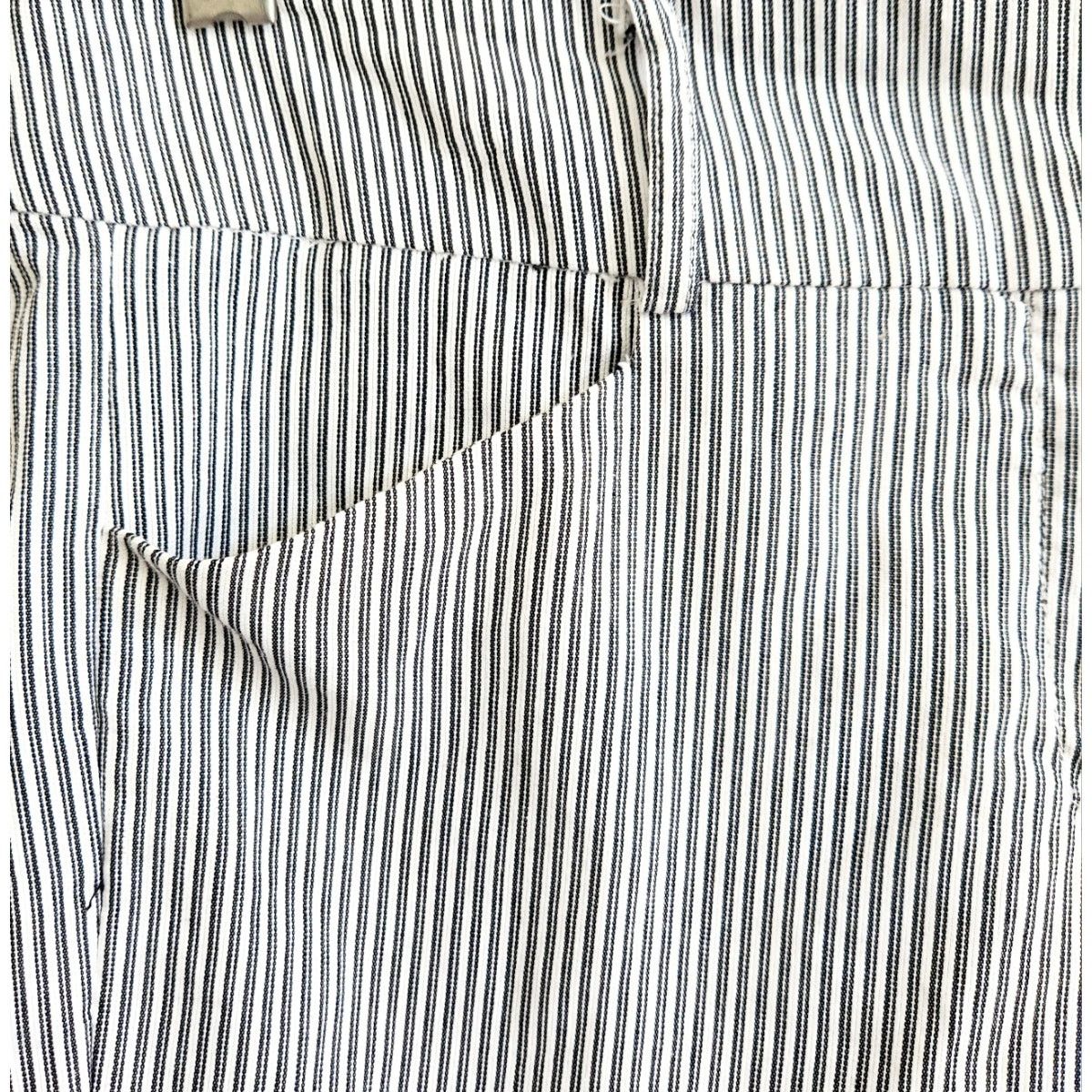 Other Miss Bisou Black White Pinstripe Bermuda Shorts 5 Juniors Size 30" / US 8 / IT 44 - 2 Thumbnail