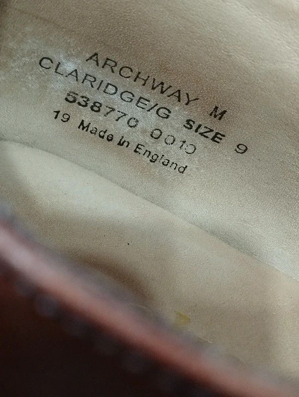 Loake Loake Archway Mahogany Oxford shoes size 9 43 Size US 10 / EU 43 - 13 Thumbnail