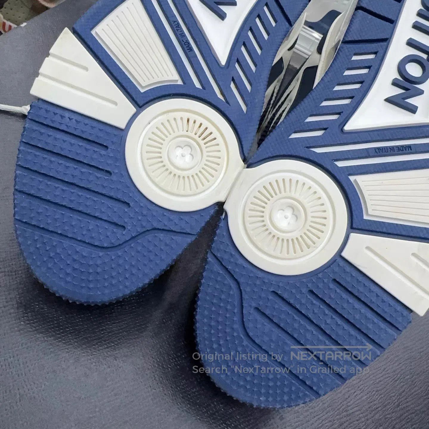 Louis Vuitton Blue Lowtop Sneakers Size 8. Size US 8 / EU 41 - 8 Thumbnail