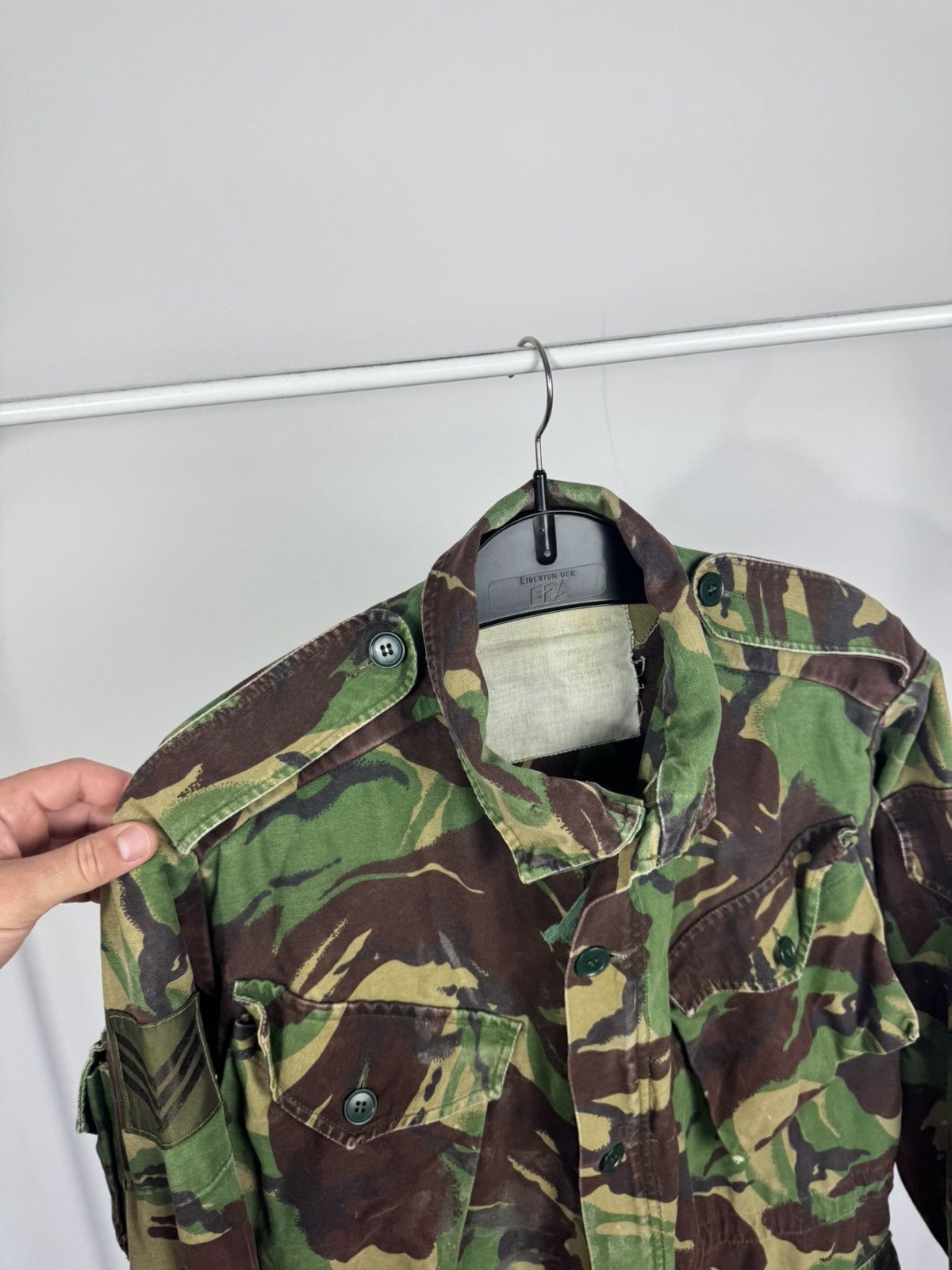 Other Vintage British Army DPM Camo Combat Smock Military Jacket Size US L / EU 52-54 / 3 - 6 Thumbnail