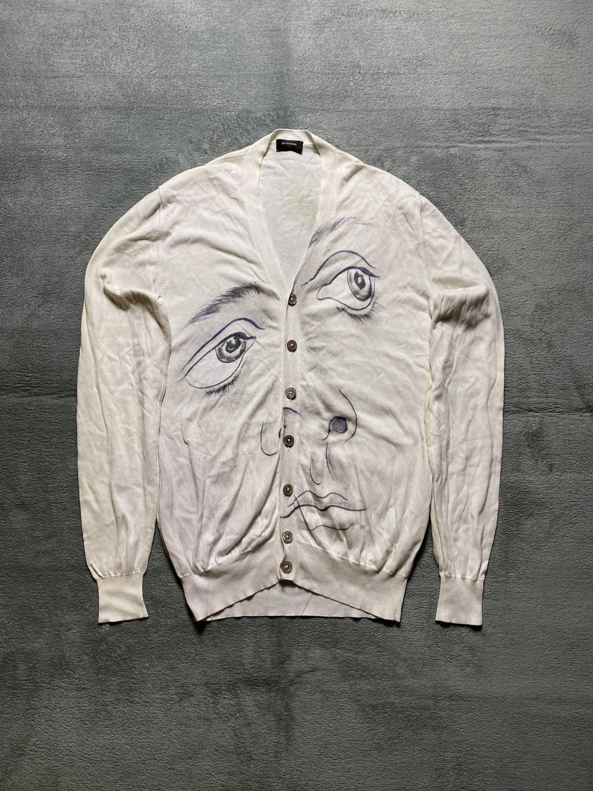 jil sander カーディガン　グレー　raf simons期 Jil Sander × Raf Simons JIL SANDER / RAF SIMONS SS10 FOUJITA