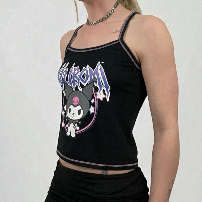 Other Kuromi by Sanrio Black Graphic Tank Top Size M / US 6-8 / IT 42-44 - 2 Thumbnail