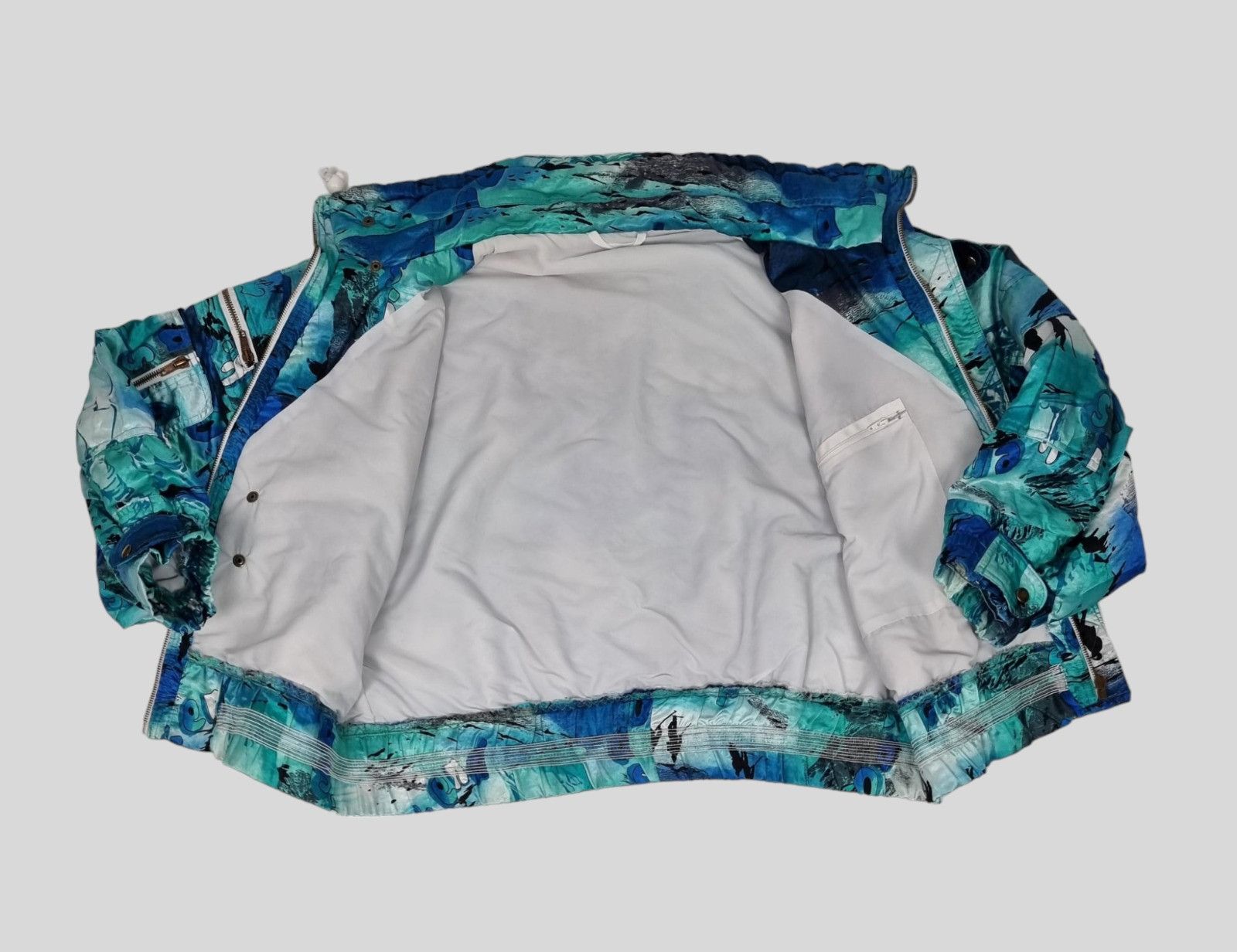 Japanese Brand × Vintage vintage cropped boxy bomber light jacket S M L womens Size S / US 4 / IT 40 - 9 Thumbnail