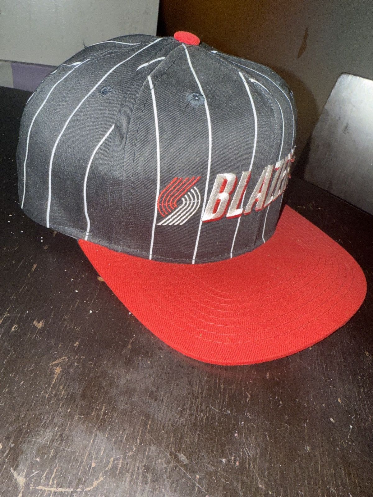 Starter Vintage 90s Portland Trailblazers Starter SnapBack Hat Size 32 - 6 Thumbnail
