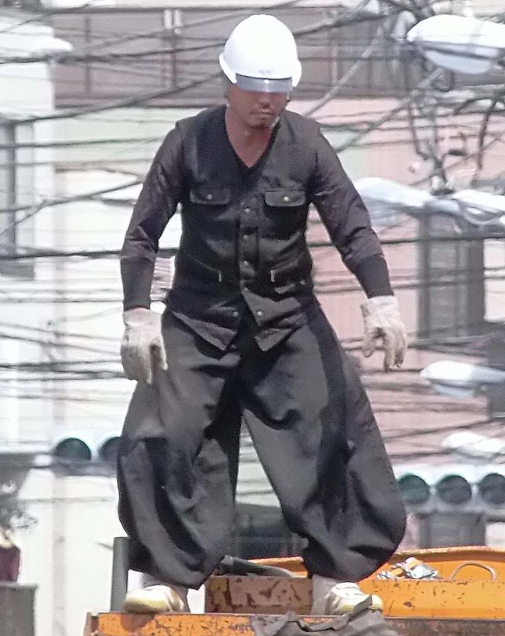 Japanese Brand × Vintage × Yohji Yamamoto Vintage Japanese worker Tobi pants Size US 32 / EU 48 - 9 Thumbnail