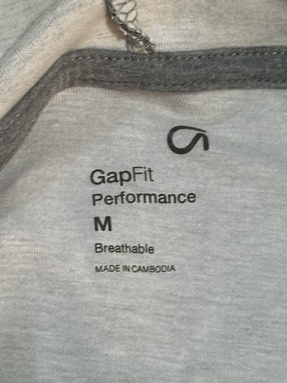 Gap GapFit Men’s Grey Performance Hoodie Size US M / EU 48-50 / 2 - 8 Thumbnail