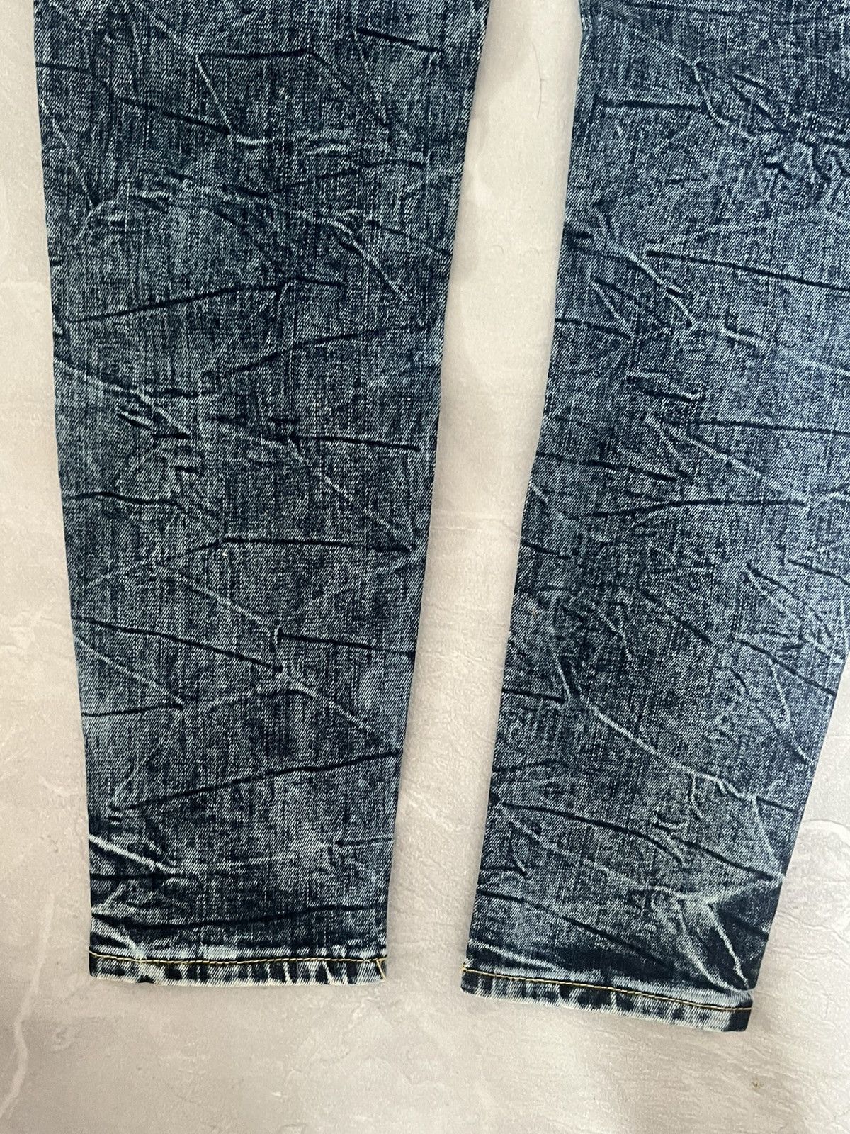 Japanese Brand Japanese Streetwear Glamour Slim / Dark Blue Archive Swag Size US 30 / EU 46 - 5 Thumbnail