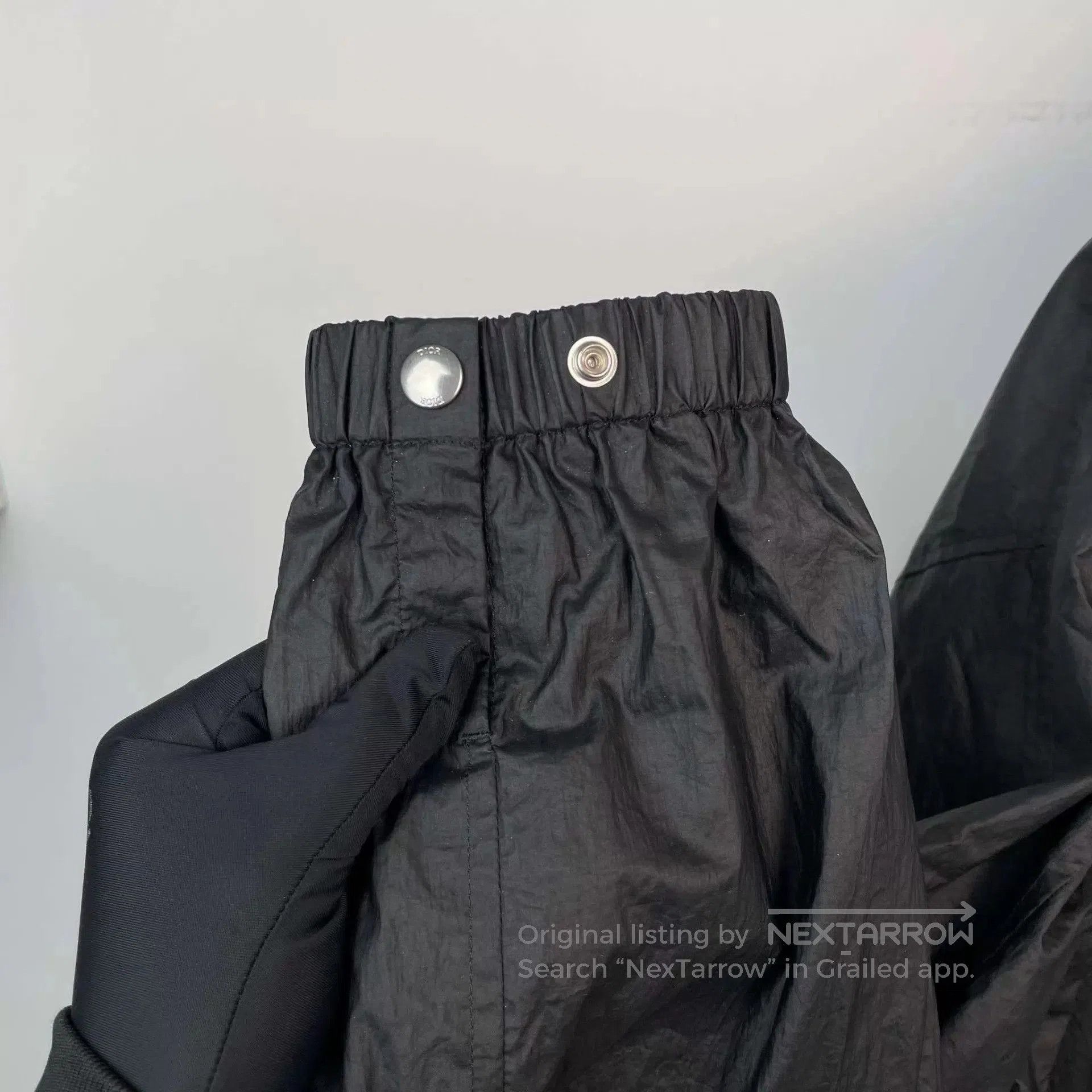 Dior Black Lightweight Button-Front Jacket - Size L. Size US L / EU 52-54 / 3 - 9 Thumbnail