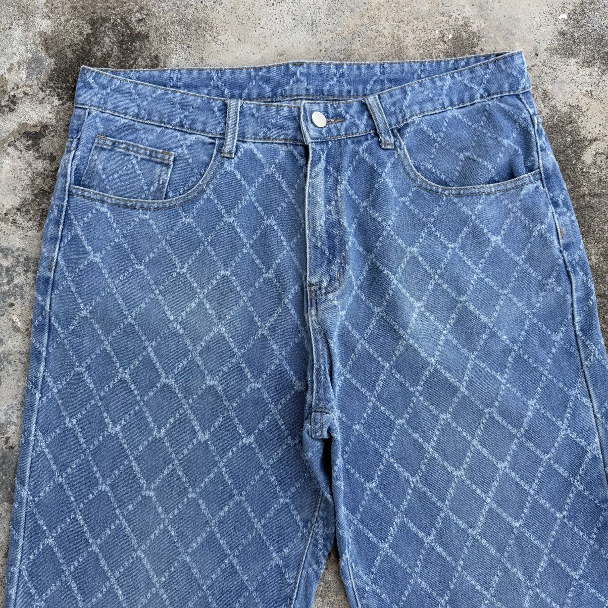 Japanese Brand Vintage Romwe Shasiko Boro Denim Faded Jean Pants W36 Size US 36 / EU 52 - 2 Thumbnail
