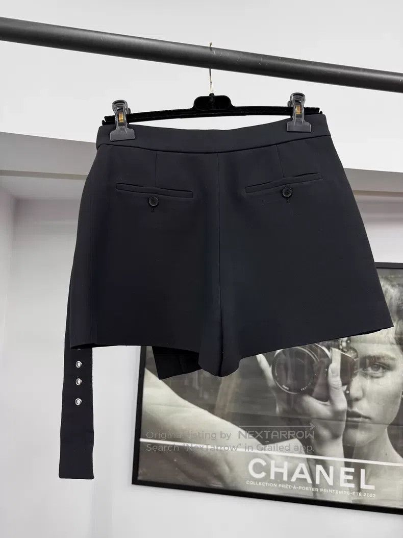 Dior Dior Black strap skirt and trousers Size 25" / US 0 / IT 36 - 3 Thumbnail