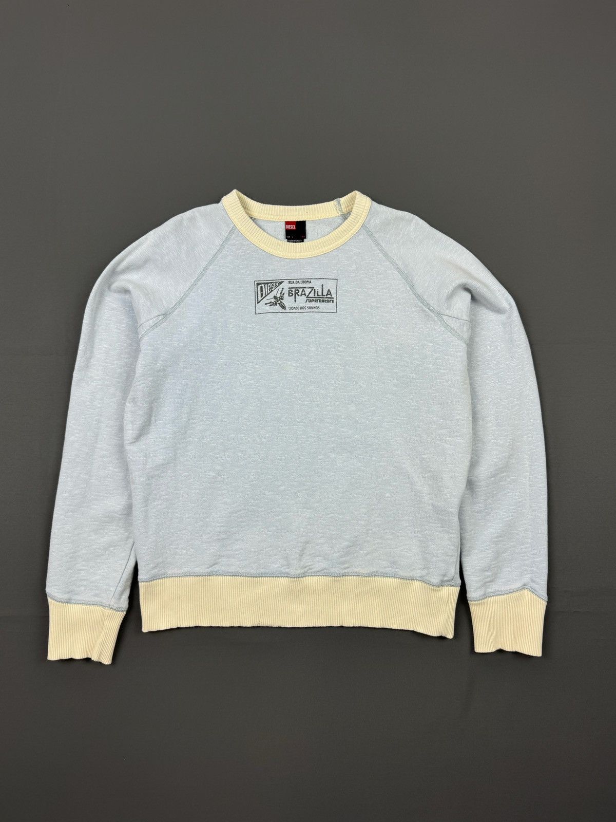Diesel × Vintage Y2K Vintage Diesel Brazilla SuperNature Scorpions Sweatshirt Size L / US 10 / IT 46 - 4 Thumbnail