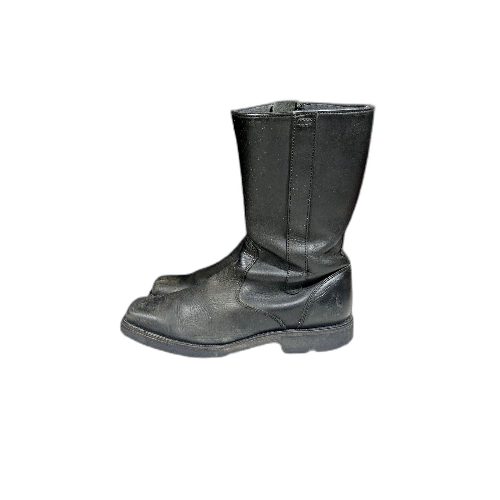 Chippewa Chippewa Leather Motorcycle Black Boots Zipper Mens 11.5 (24 Size US 11.5 / EU 44-45 - 4 Thumbnail
