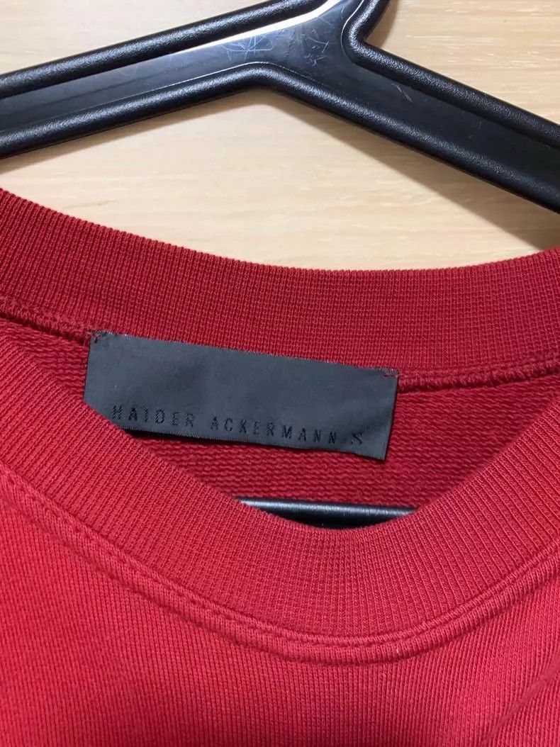 Haider Ackermann Haider Ackermann Red long sleeves Size US S / EU 44-46 / 1 - 4 Thumbnail