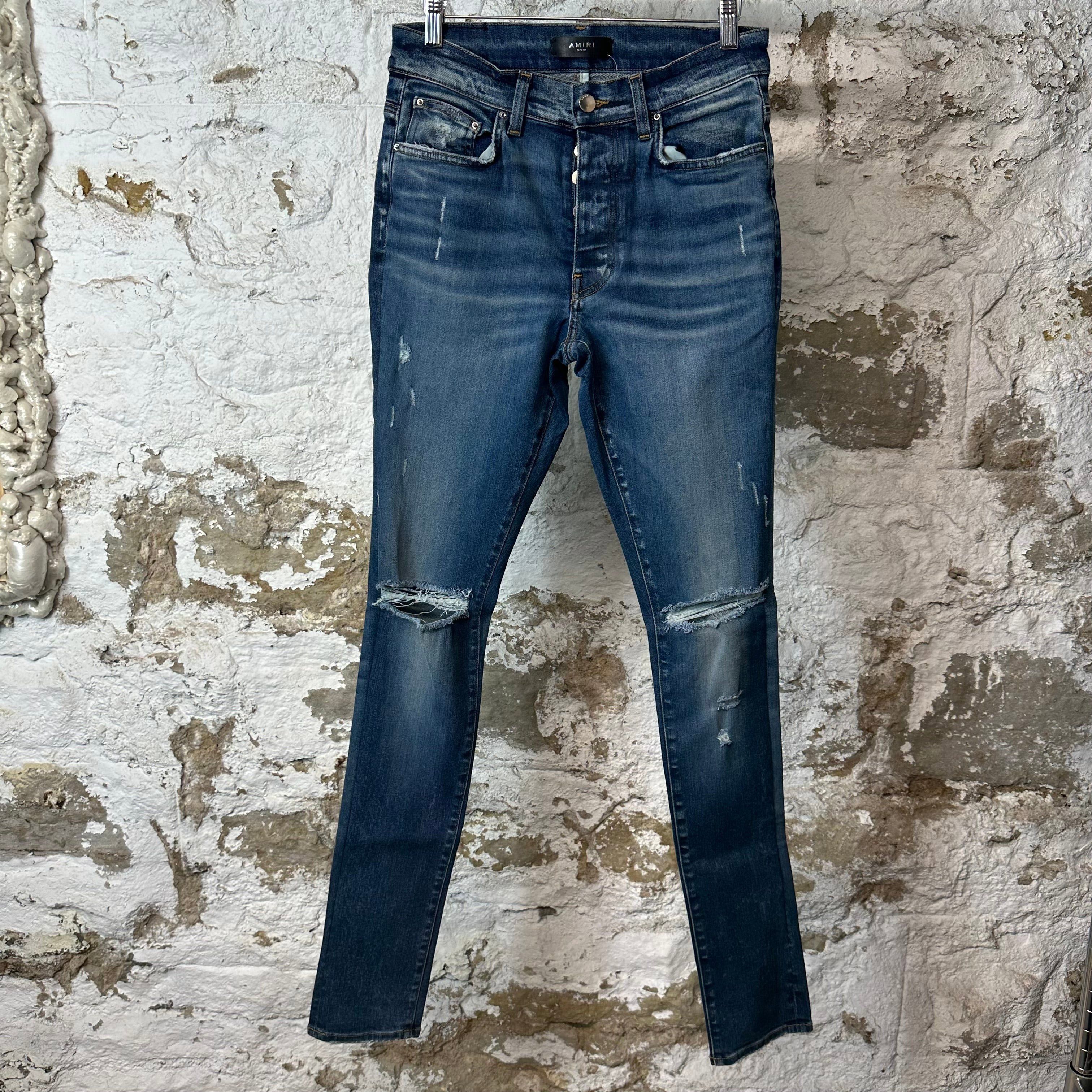 Amiri | Mx-1 Distressed Jeans | amiri mx1 size30