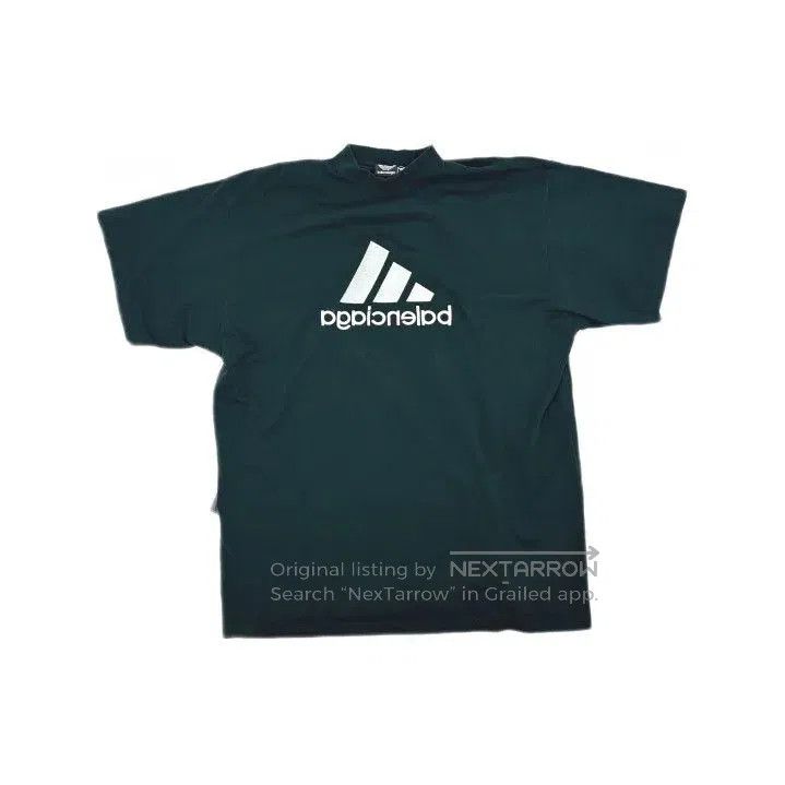 Balenciaga Balenciaga x Adidas Oversized Crew Neck Tee. Size US M / EU 48-50 / 2 - 2 Thumbnail