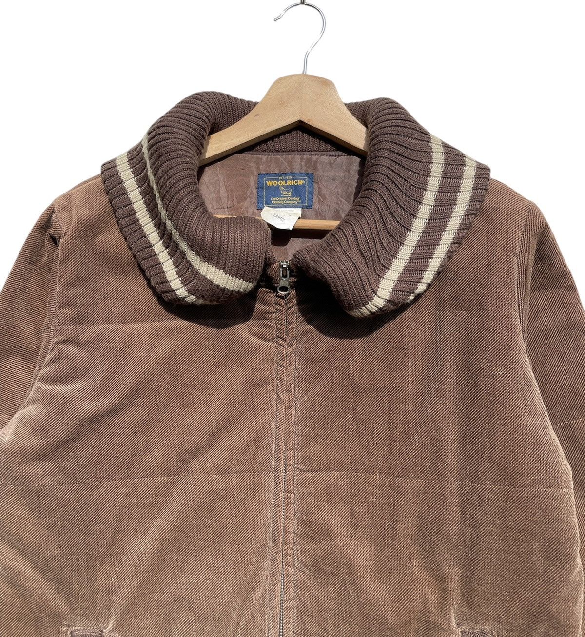 Woolrich Woolen Mills 🔥Accept Binding Offer🔥 Woolrich Conduroy Jacket Brown Size US L / EU 52-54 / 3 - 4 Thumbnail