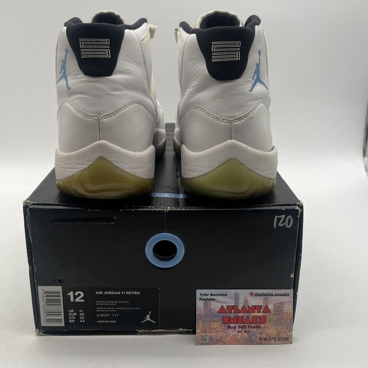 Jordan Brand Air Jordan 11 legend blue Size US 12 / EU 45 - 3 Thumbnail