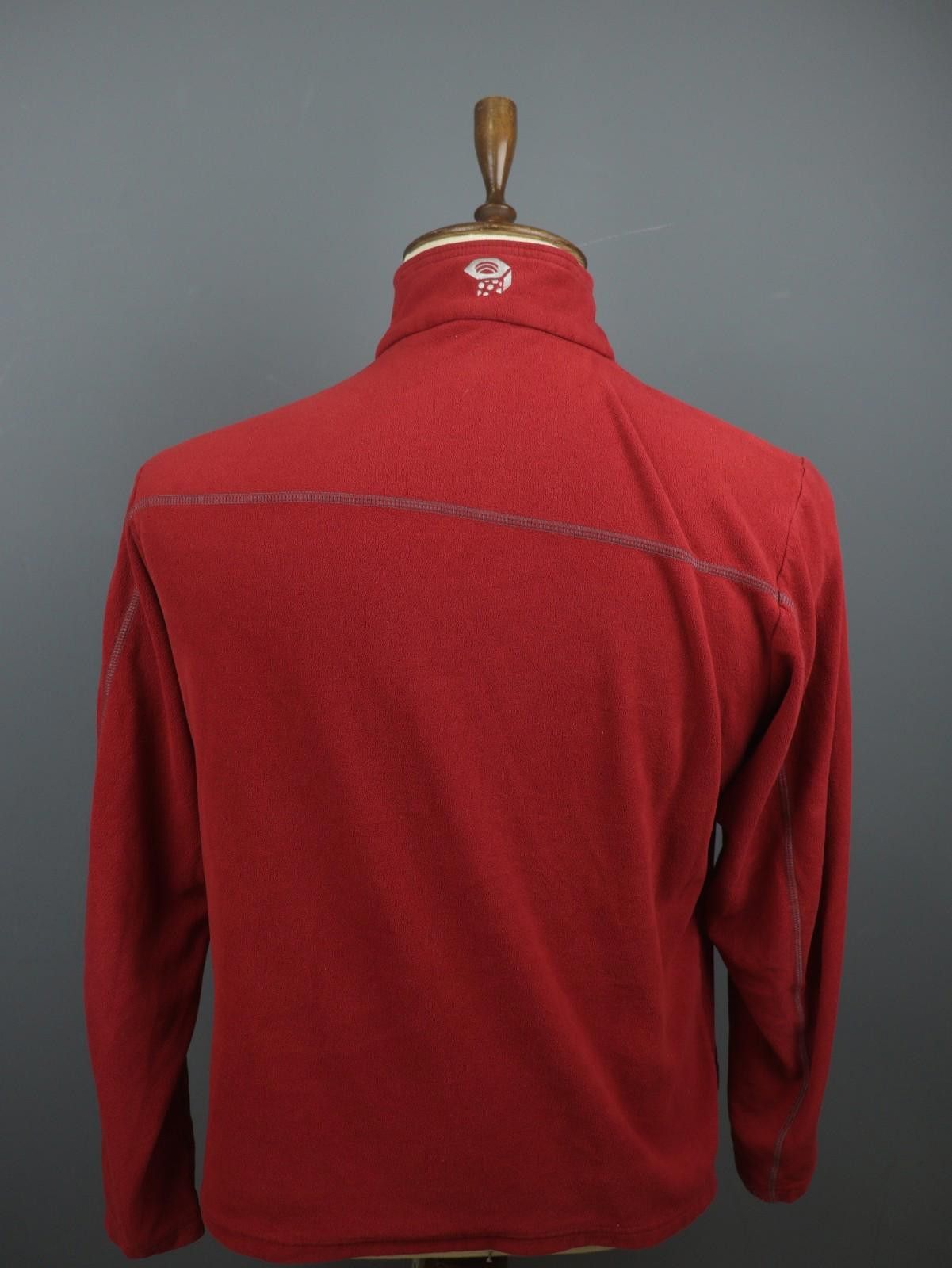 Mountain Hardwear Mountain Hard Wear Red Mock Neck Fleece Sweatshirt Size US M / EU 48-50 / 2 - 9 Thumbnail