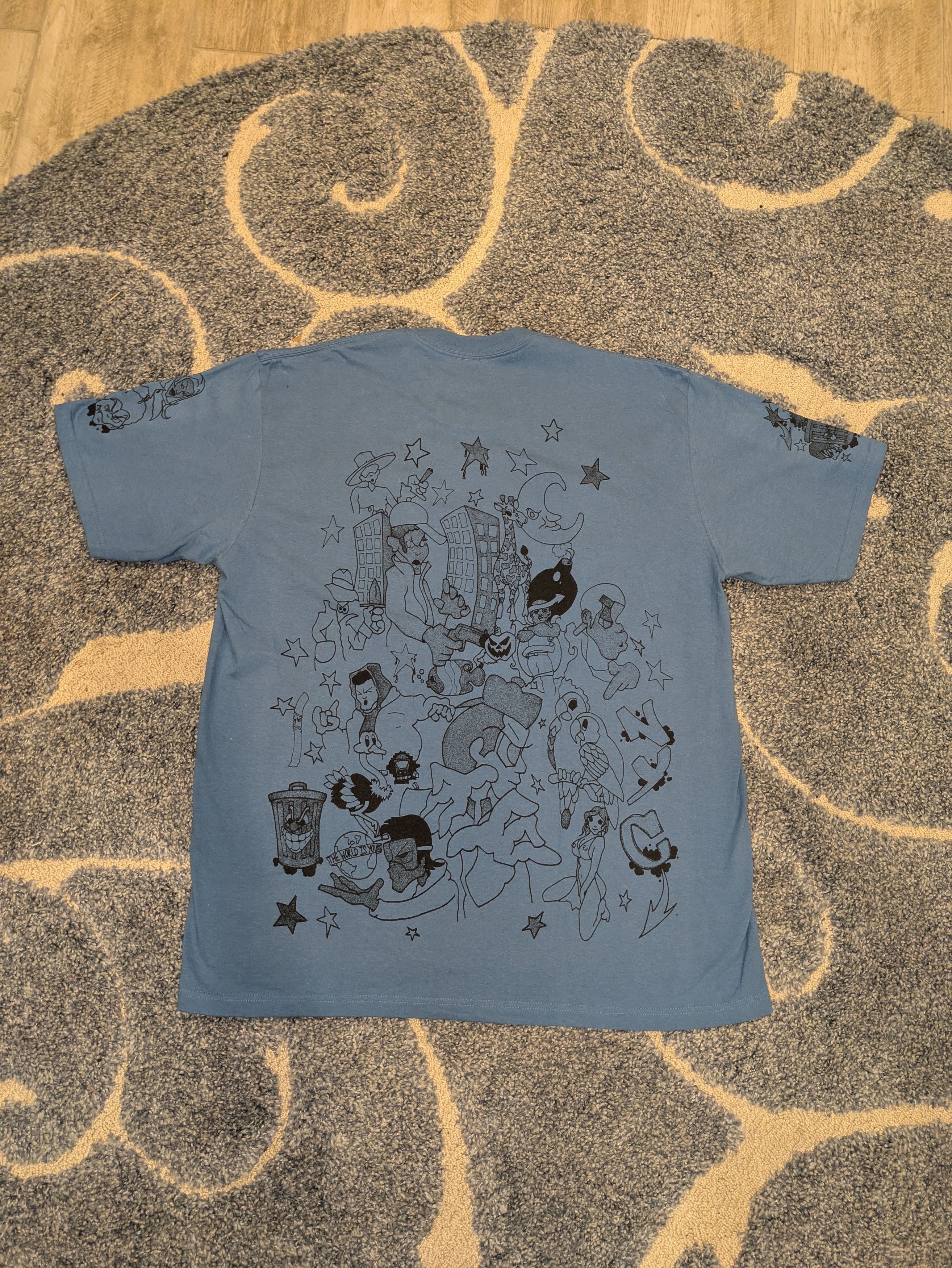 Supreme Supreme Downtown Tee Size US XL / EU 56 / 4 - 4 Thumbnail