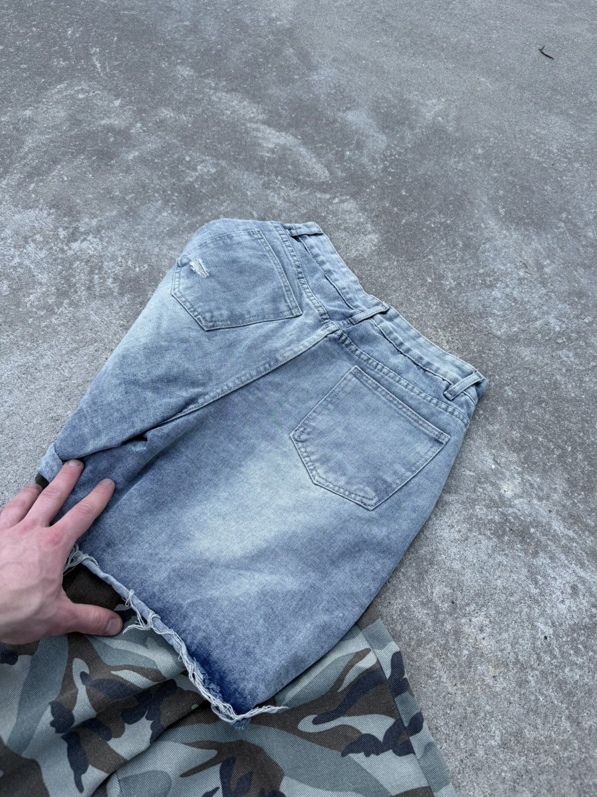 Vintage Vintage Y2K avantgarde streetwear oversized wide track jeans Size US 32 / EU 48 - 9 Thumbnail